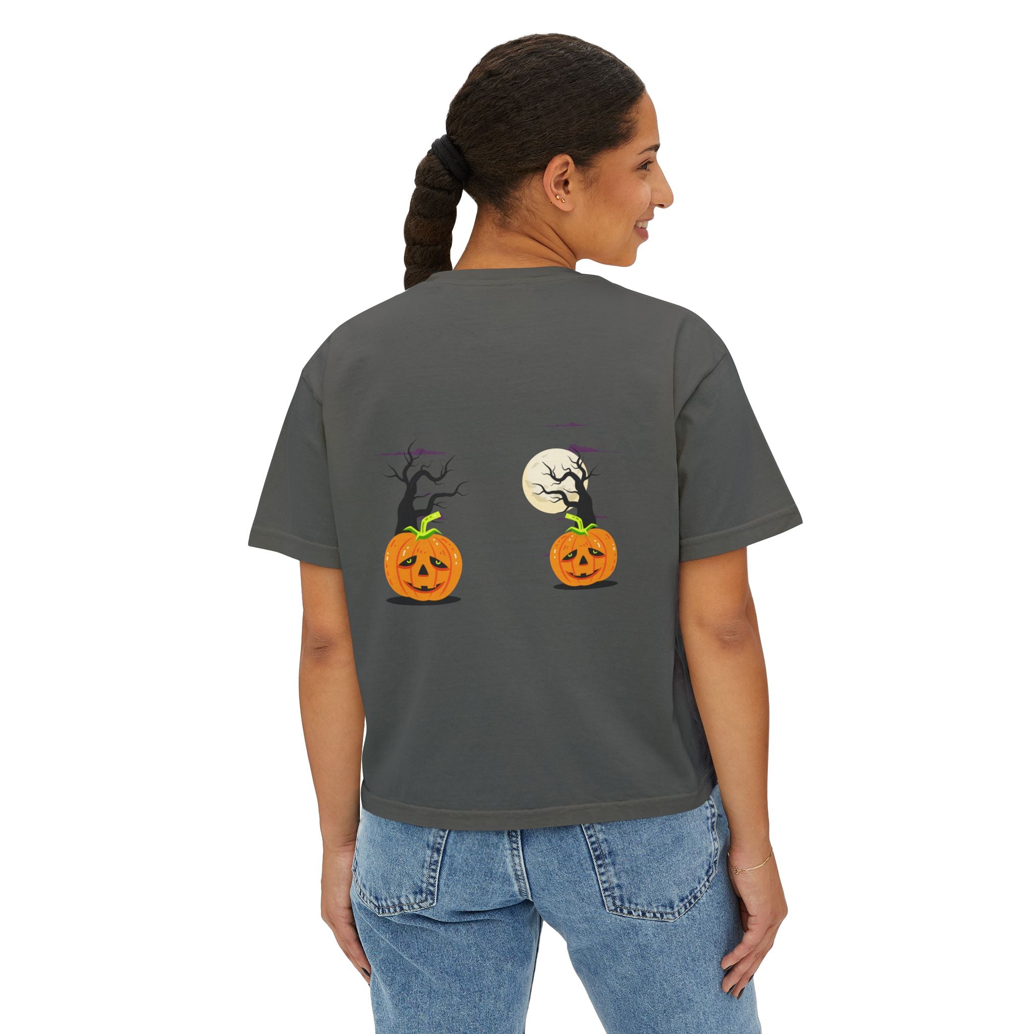 Halloween is Better with Cats | Women's Boxy Tee