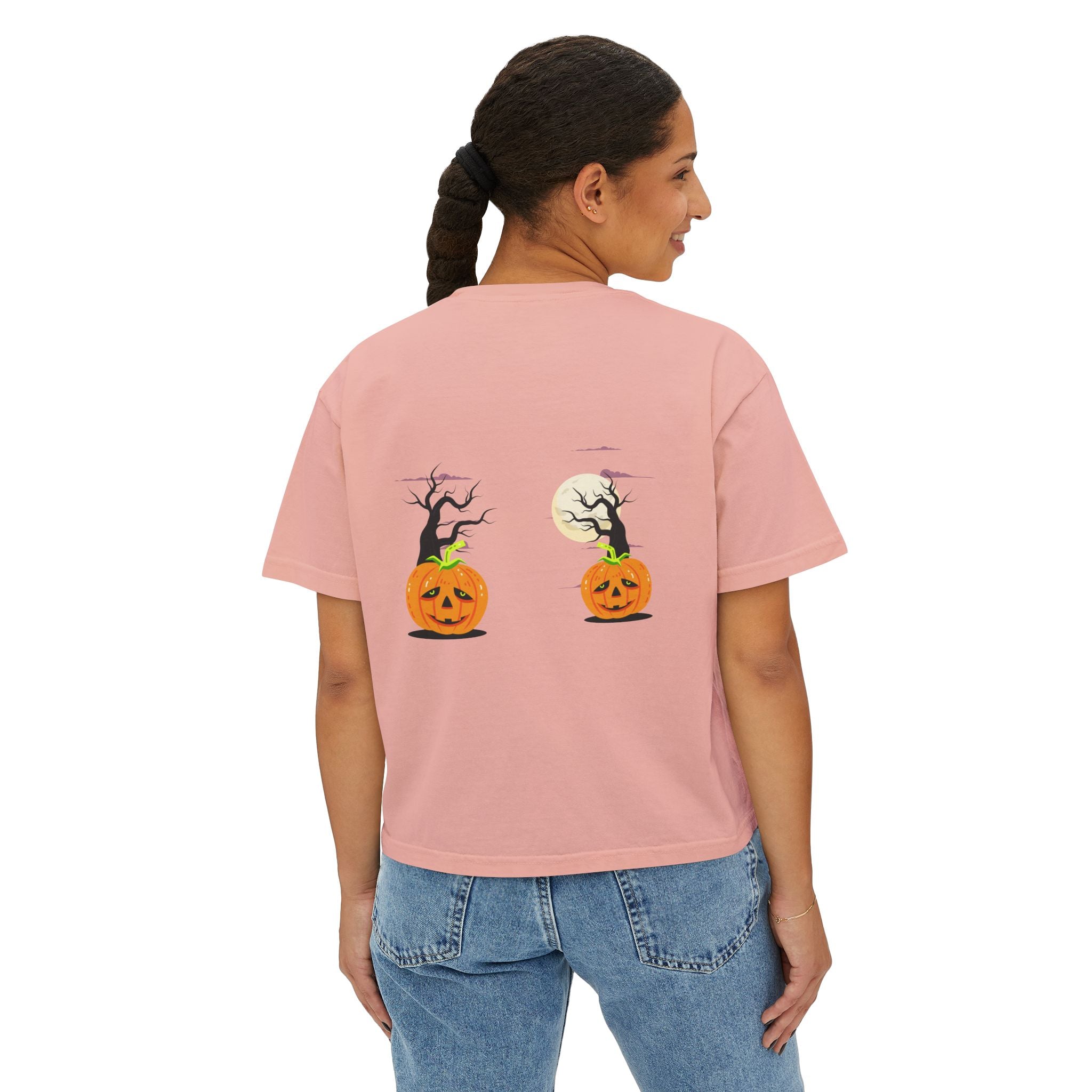 Halloween is Better with Cats | Women's Boxy Tee
