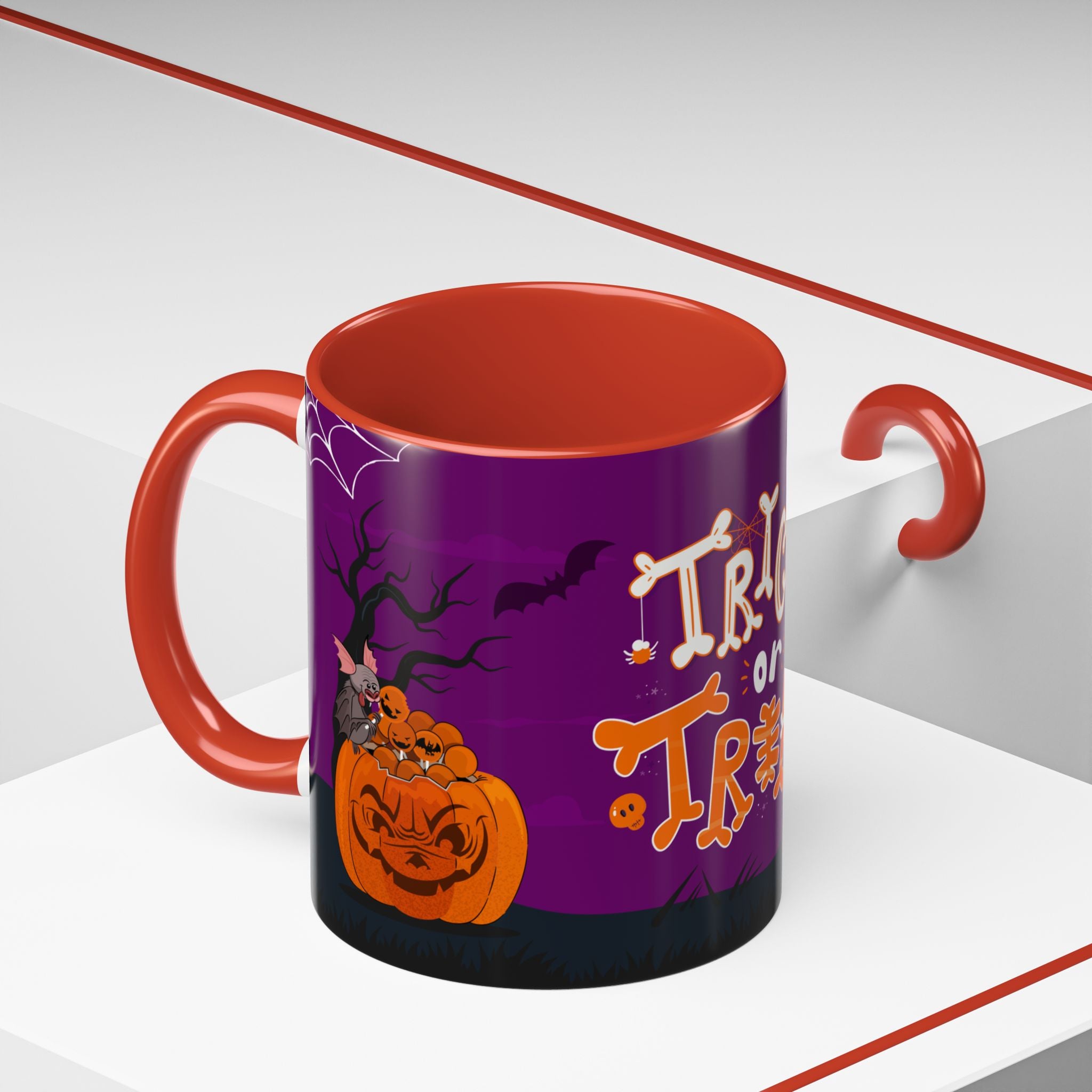 Halloween Trick or Treat | Accent Coffee Mug
