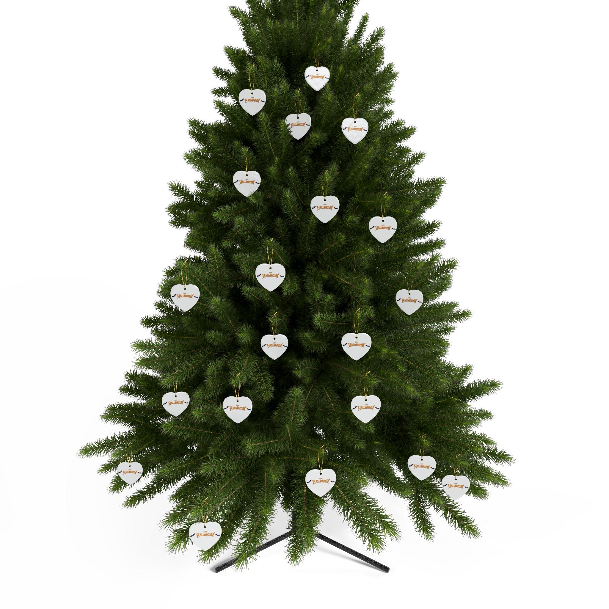 Halloween with Bats | Ceramic Ornaments