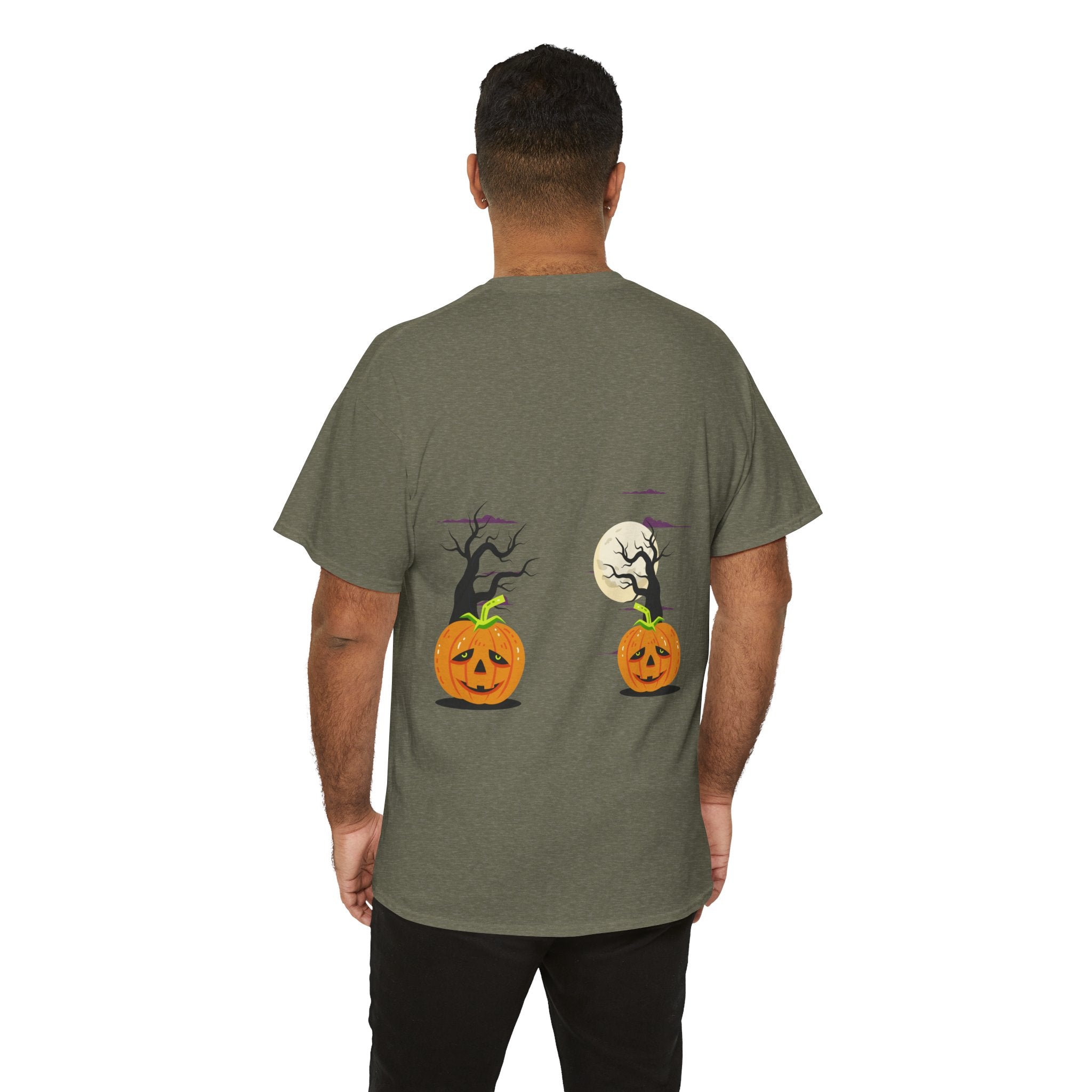 Halloween is Better with Cats | Unisex Heavy Cotton Tee
