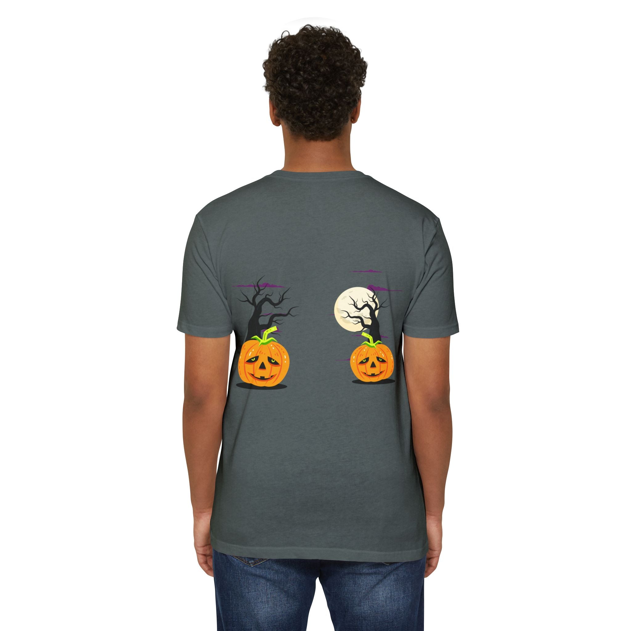 Halloween is Better with Cats | Unisex CVC Jersey T-shirt