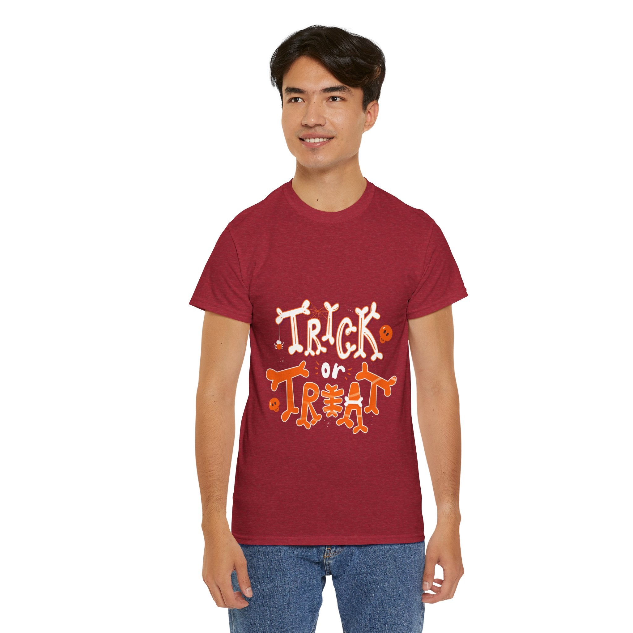 Halloween Trick or Treat | Unisex Heavy Cotton Tee