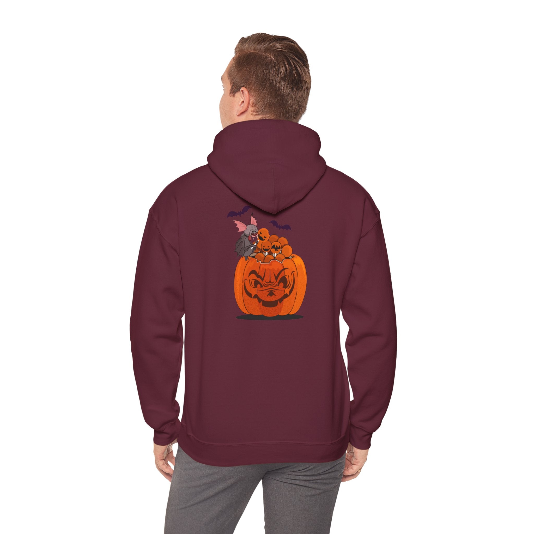 Halloween Trick or Treat  | Unisex Heavy Blend Hooded Sweatshirt