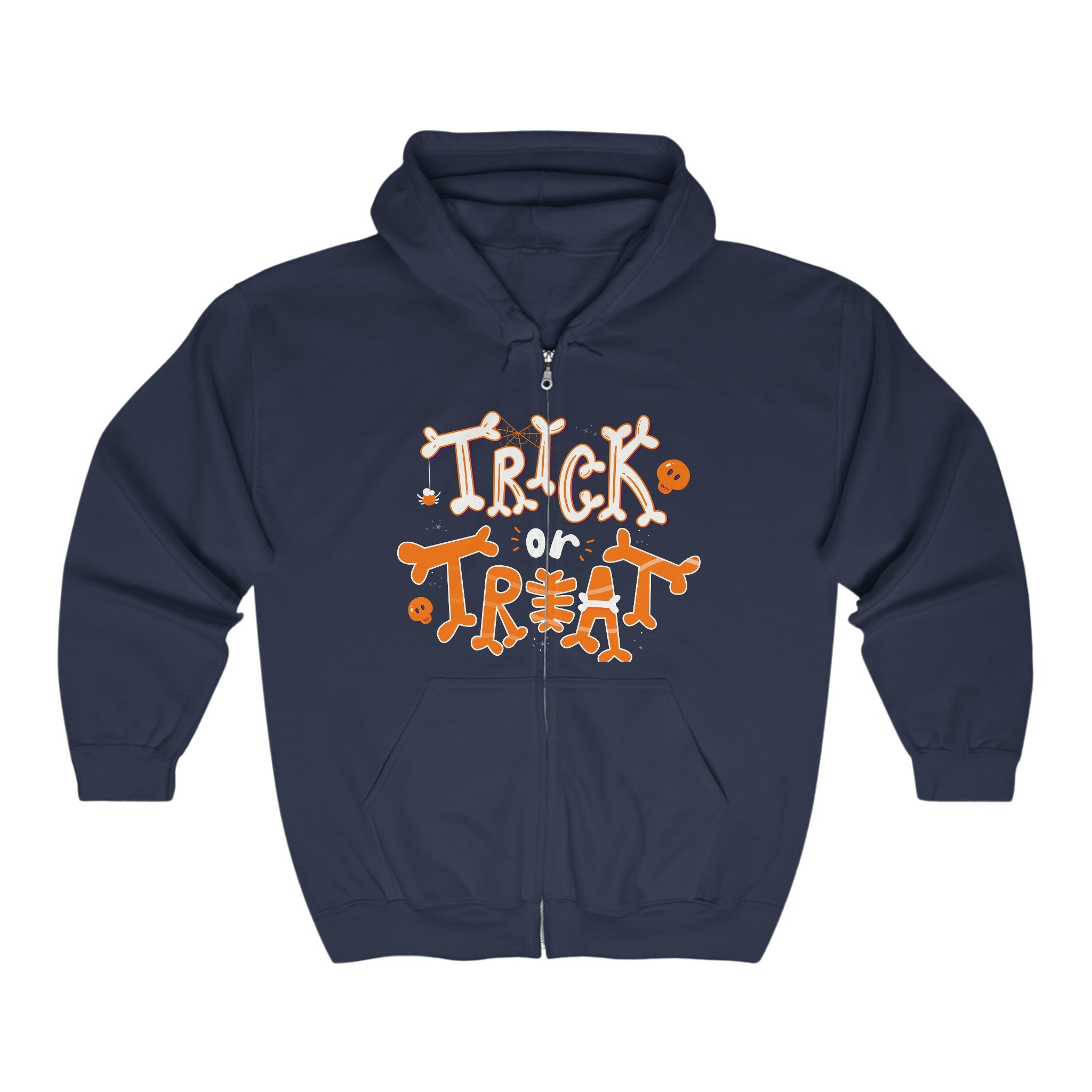 Halloween Trick or Treat | Unisex Heavy Blend Full Zip Hooded Sweatshirt