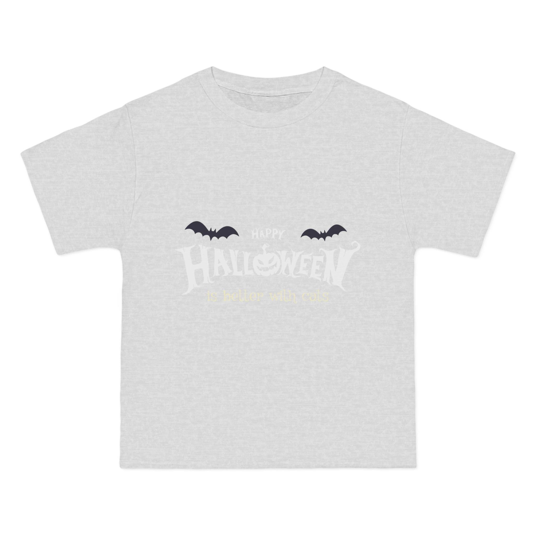 Halloween with Witch's Cats | Beefy-T®  Short-Sleeve T-Shirt