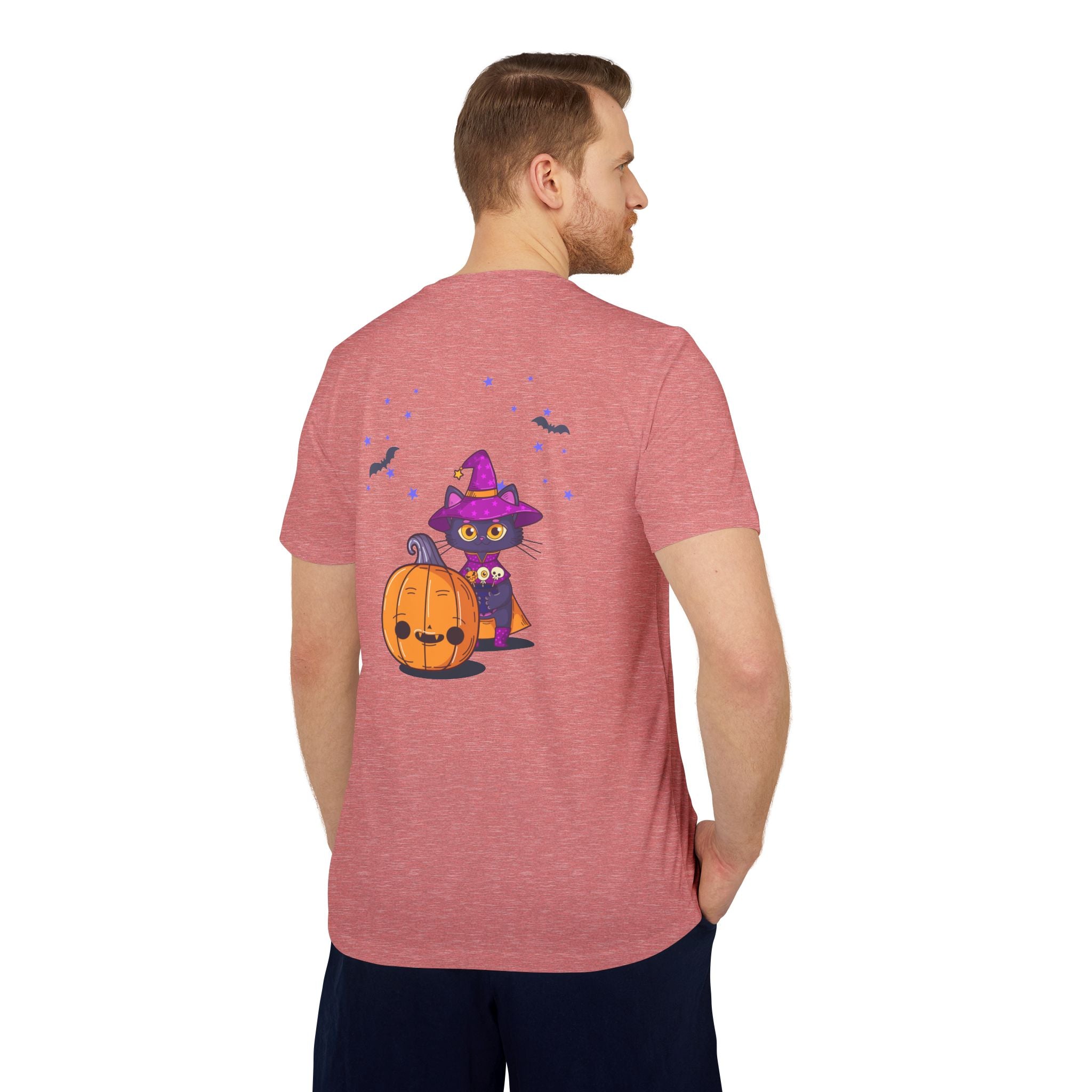Halloween with Witch's Cats | adidas Unisex Sport T-shirt