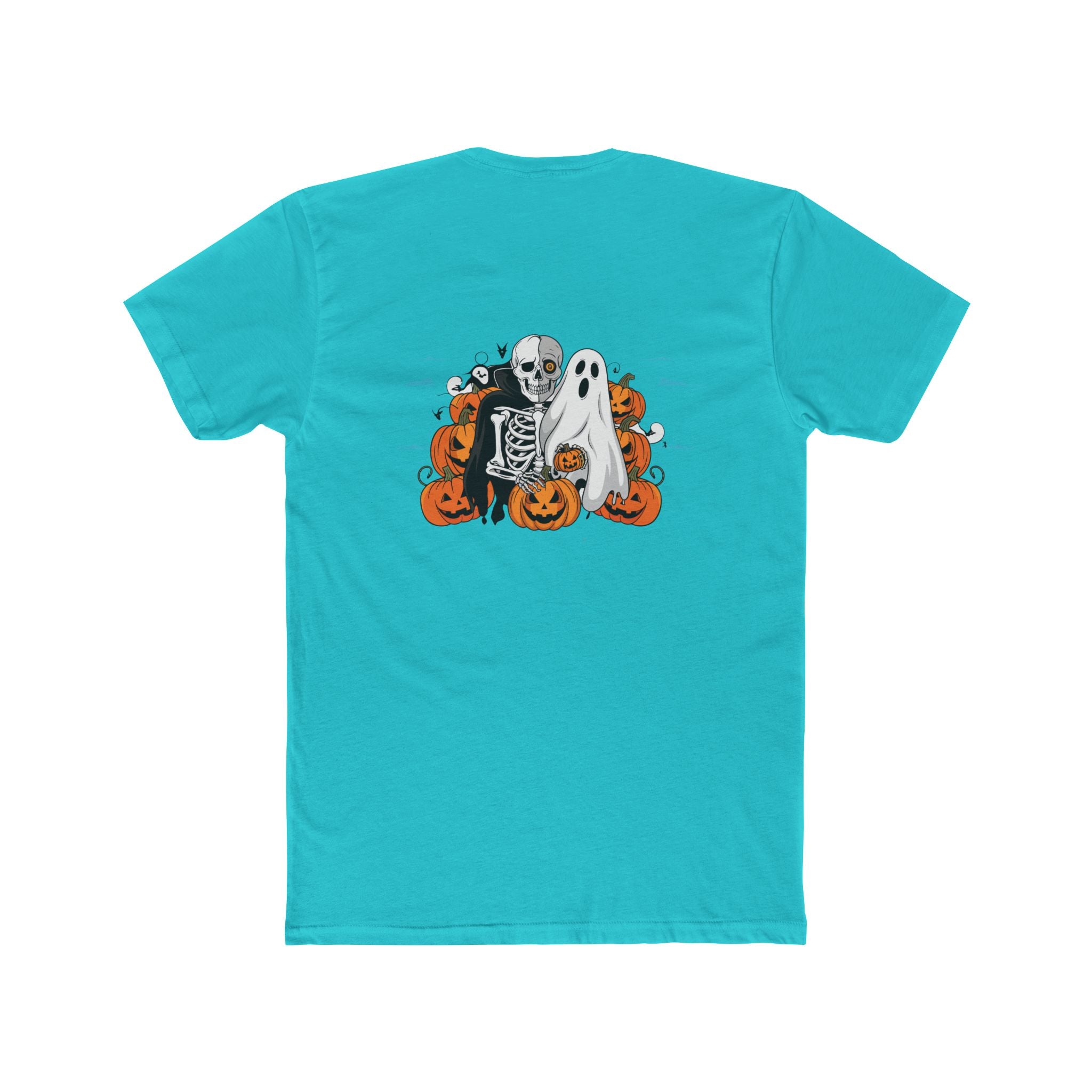 Halloween with Bats | Unisex Cotton Crew Tee