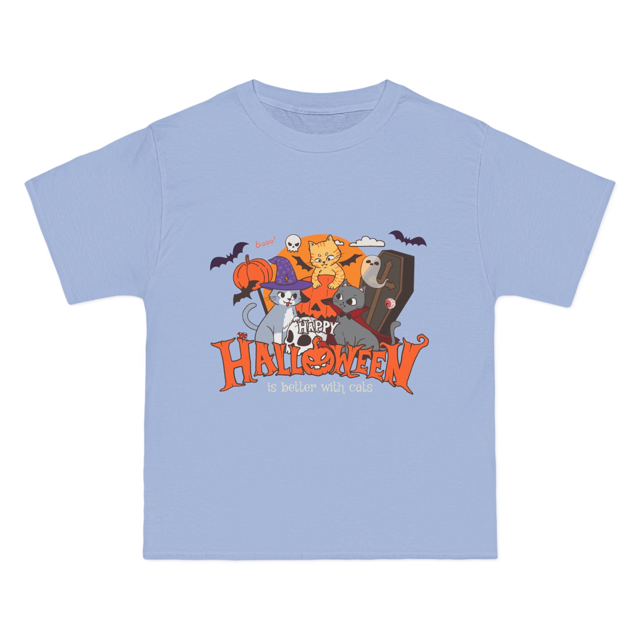 Halloween is Better with Cats | Beefy-T®  Short-Sleeve T-Shirt