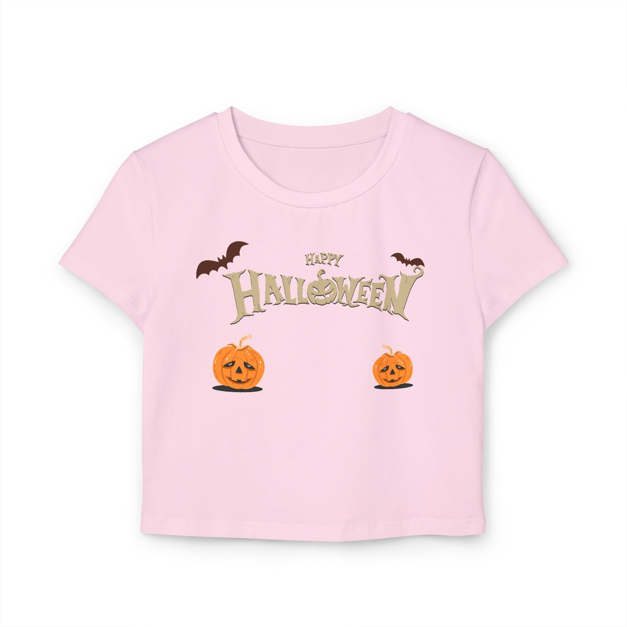 Halloween with Pumpkins | Women's Baby Tee