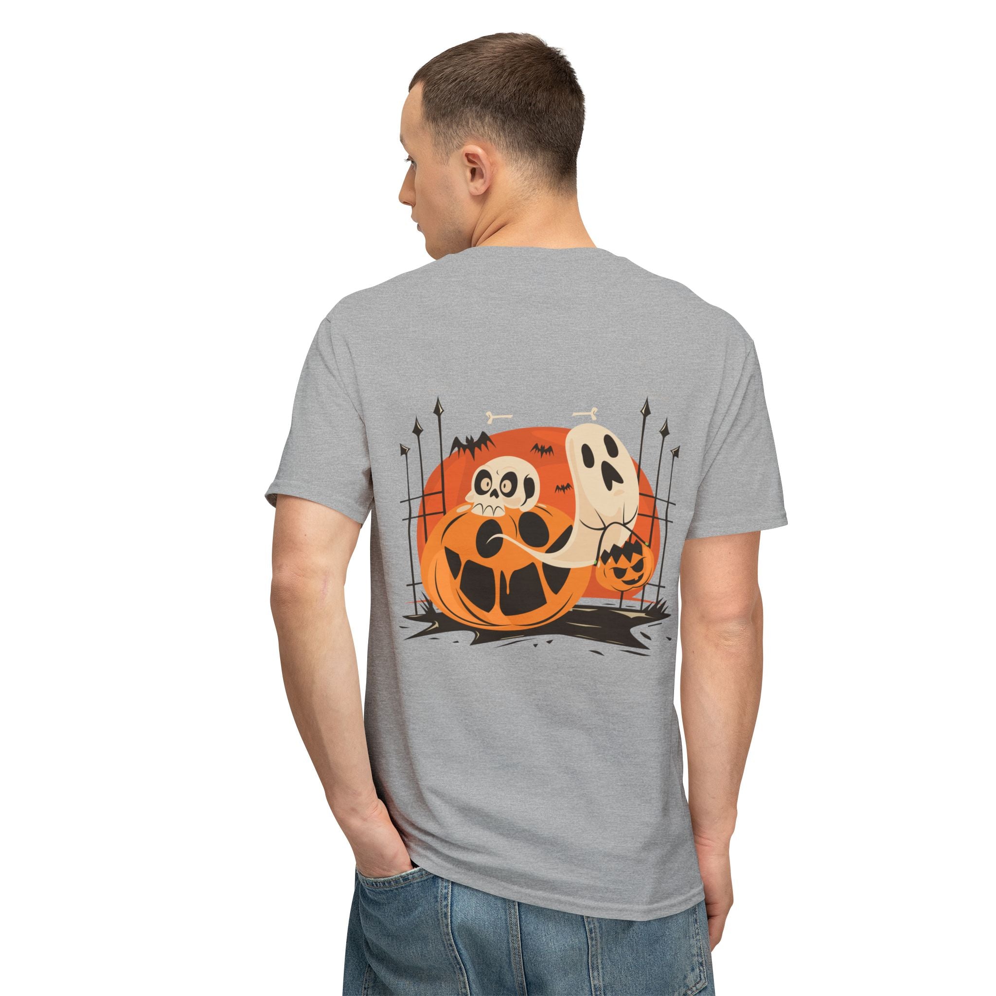 Halloween with Pumpkins | Unisex HD Cotton™ T-shirt
