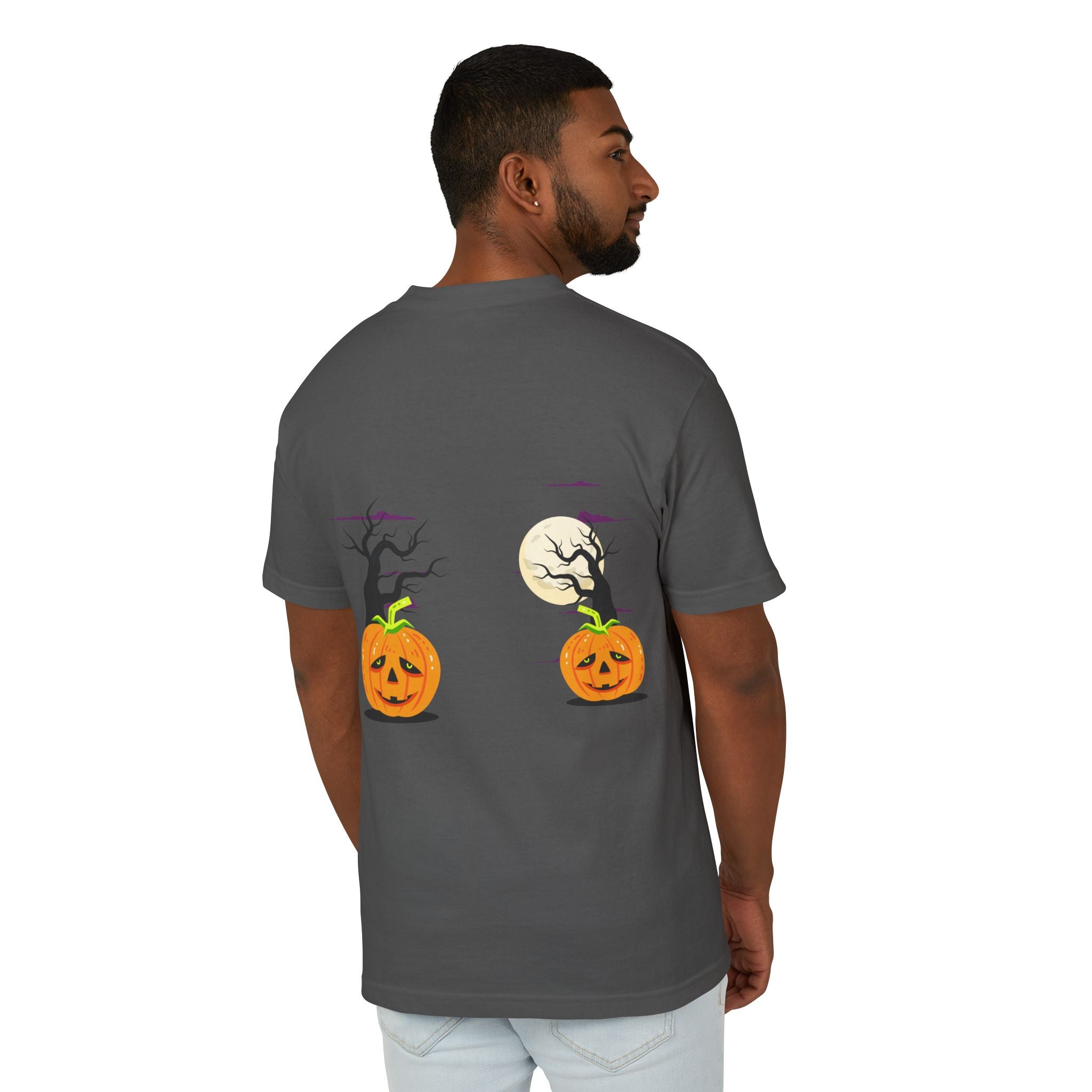 Halloween is Better with Cats | Unisex Garment-Dyed Heavyweight Cotton Tee