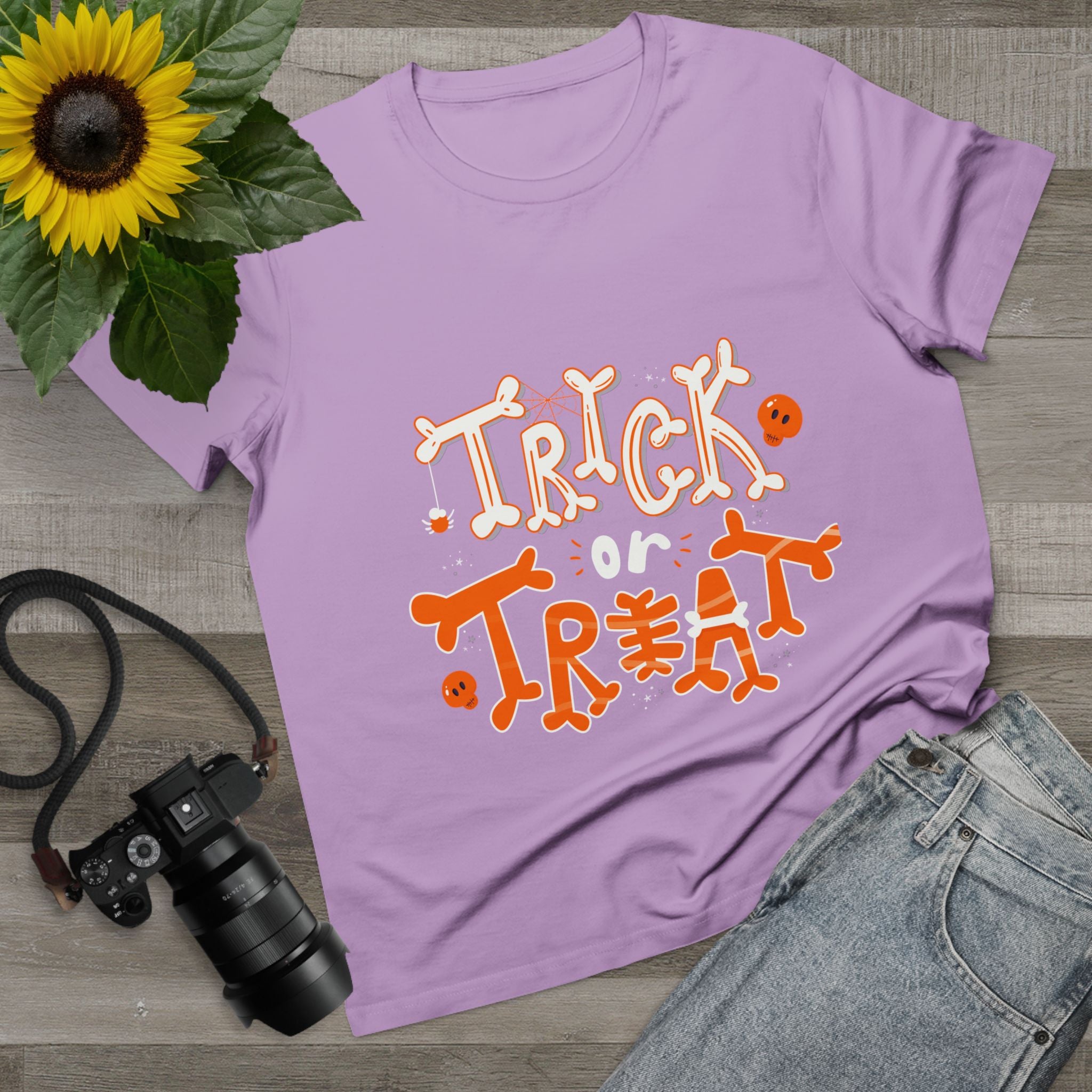 Halloween Trick or Treat | Women’s Maple Tee
