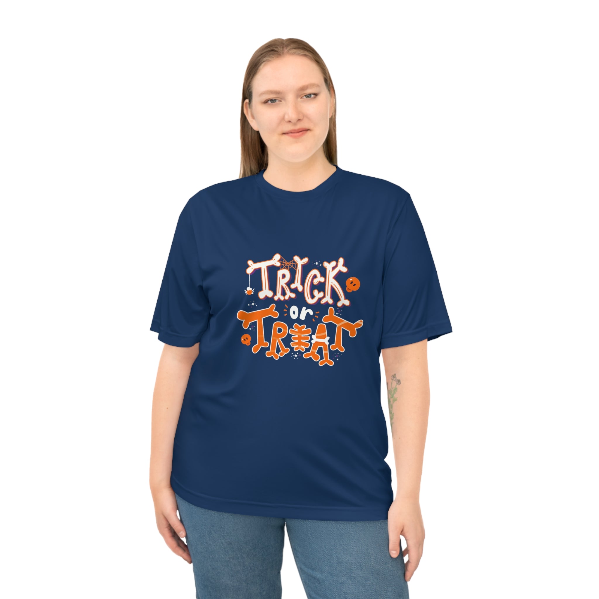 Halloween Trick or Treat | Unisex Zone Performance T-shirt