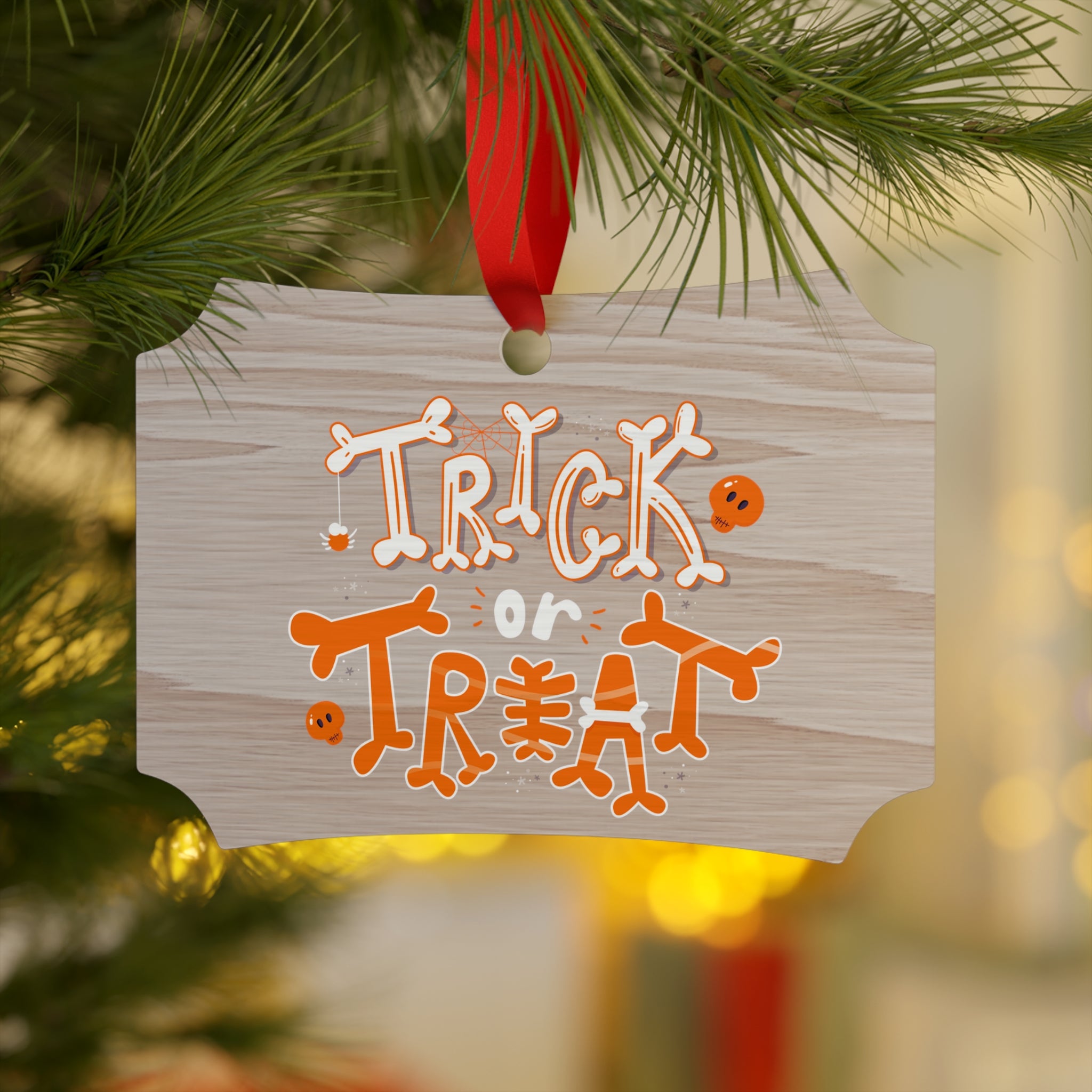 Halloween Trick or Treat | Plywood Ornaments