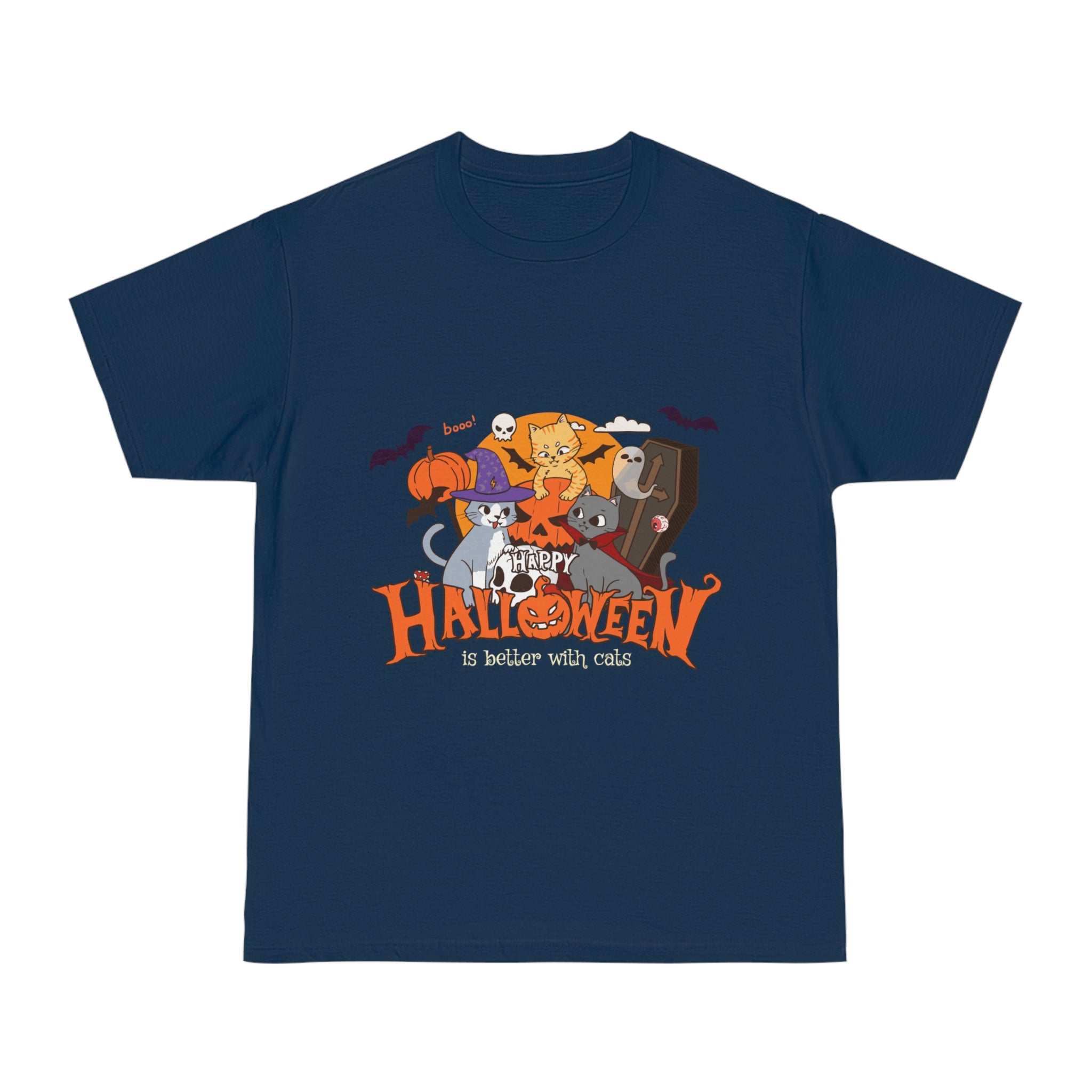Halloween is Better with Cats | Unisex Hammer™ T-shirt