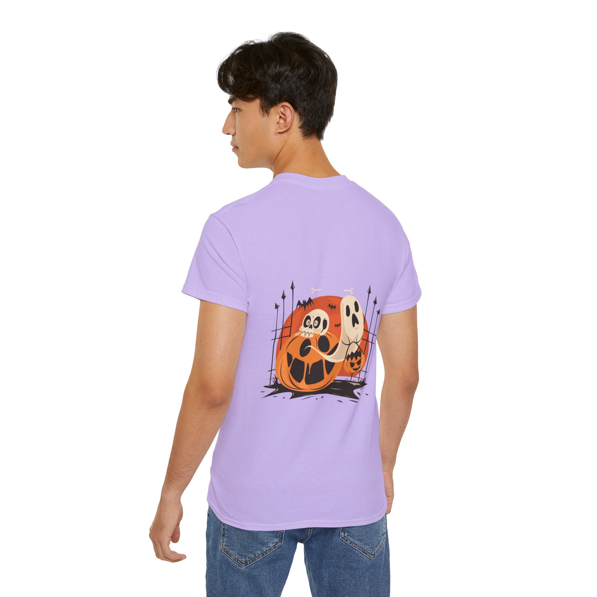 Halloween with Pumpkins | Unisex Ultra Cotton Tee