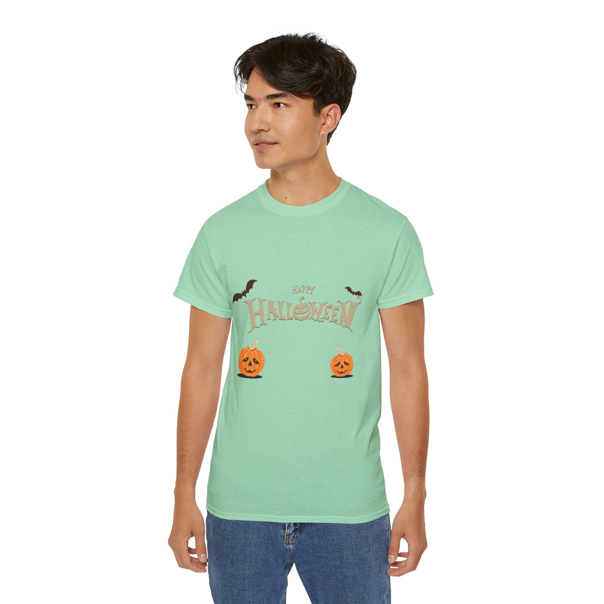 Halloween with Pumpkins | Unisex Ultra Cotton Tee