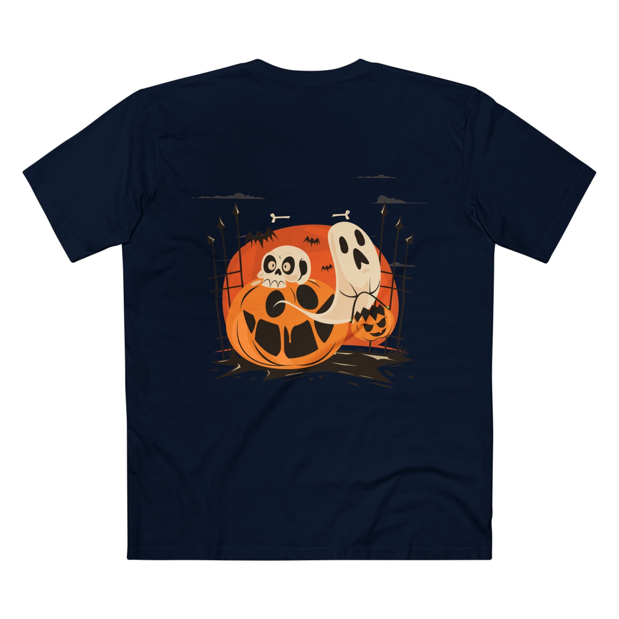 Halloween with Pumpkins | Men's Staple Tee
