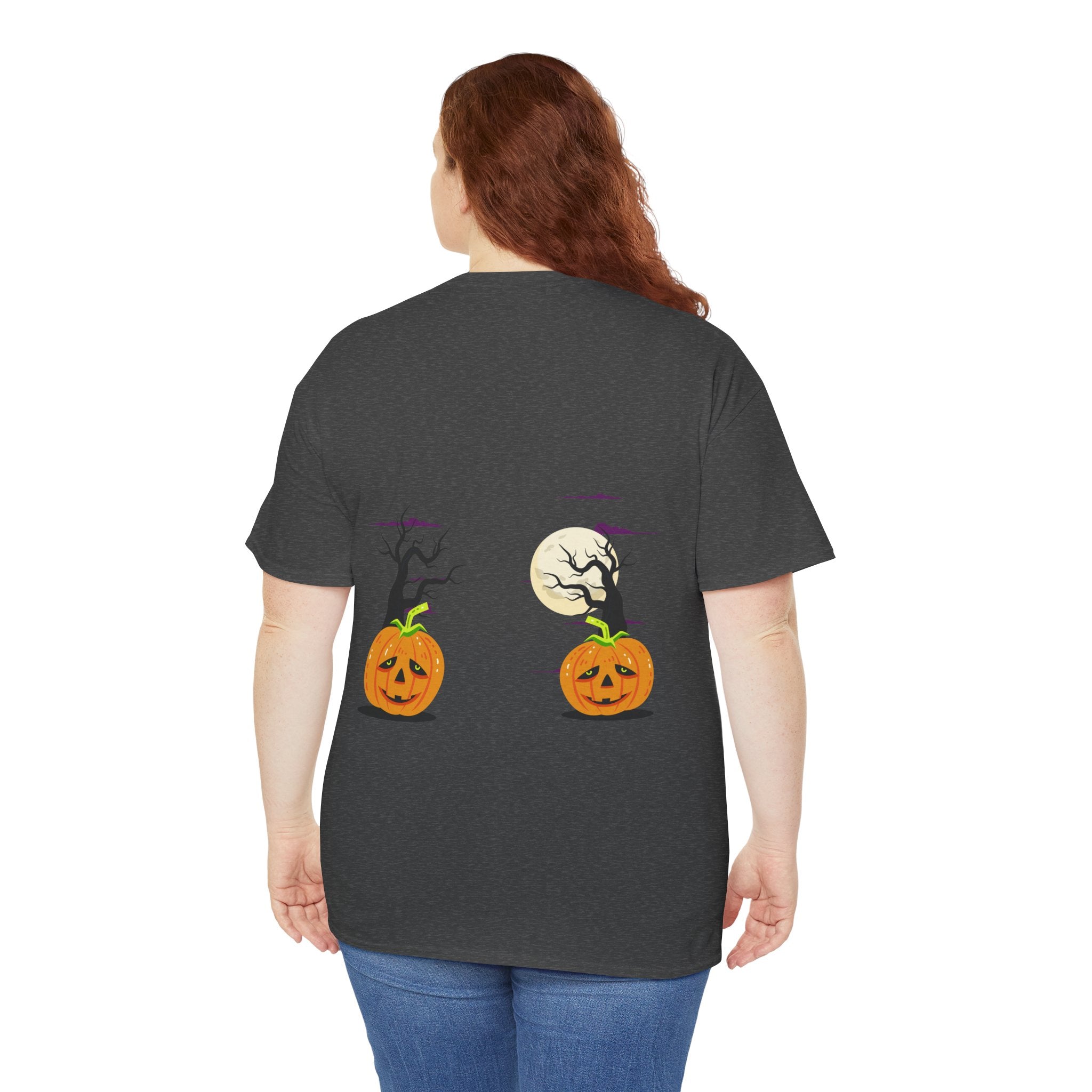 Halloween is Better with Cats | Unisex Heavy Cotton Tee