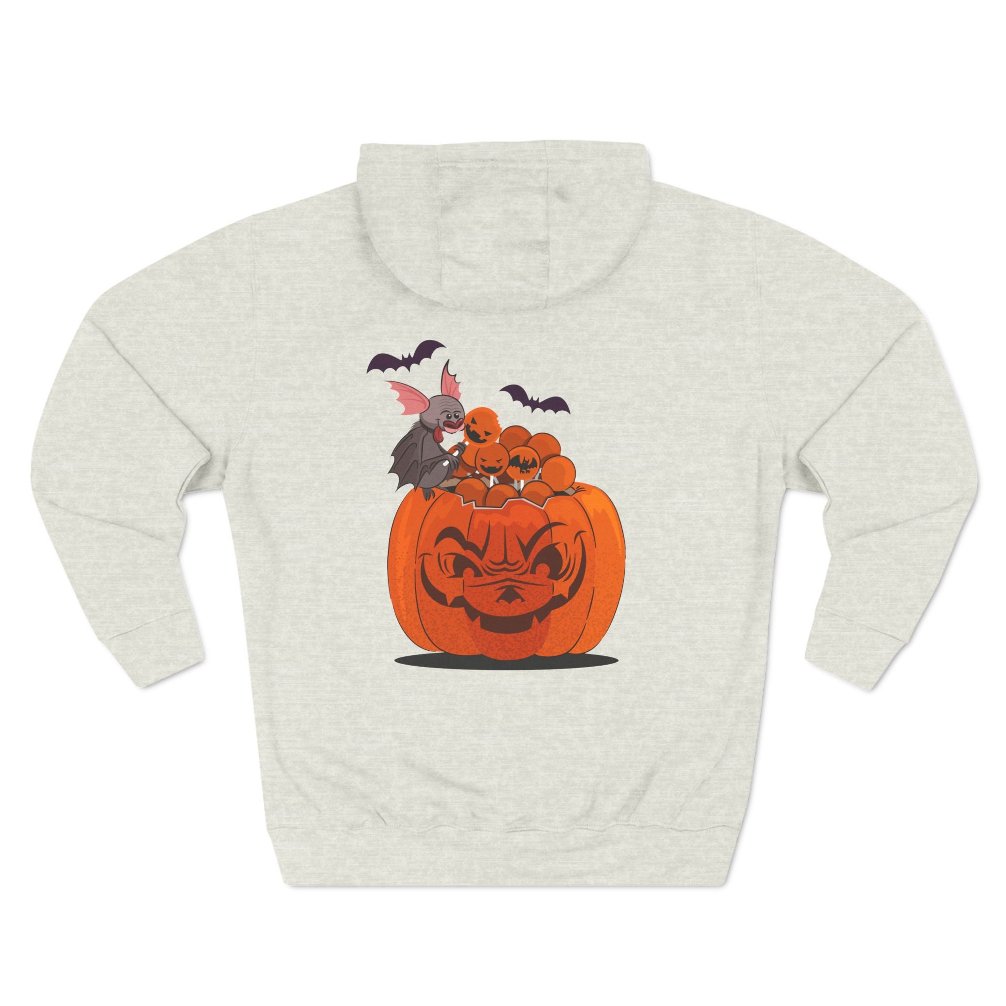 Halloween Trick or Treat | Three-Panel Fleece Hoodie