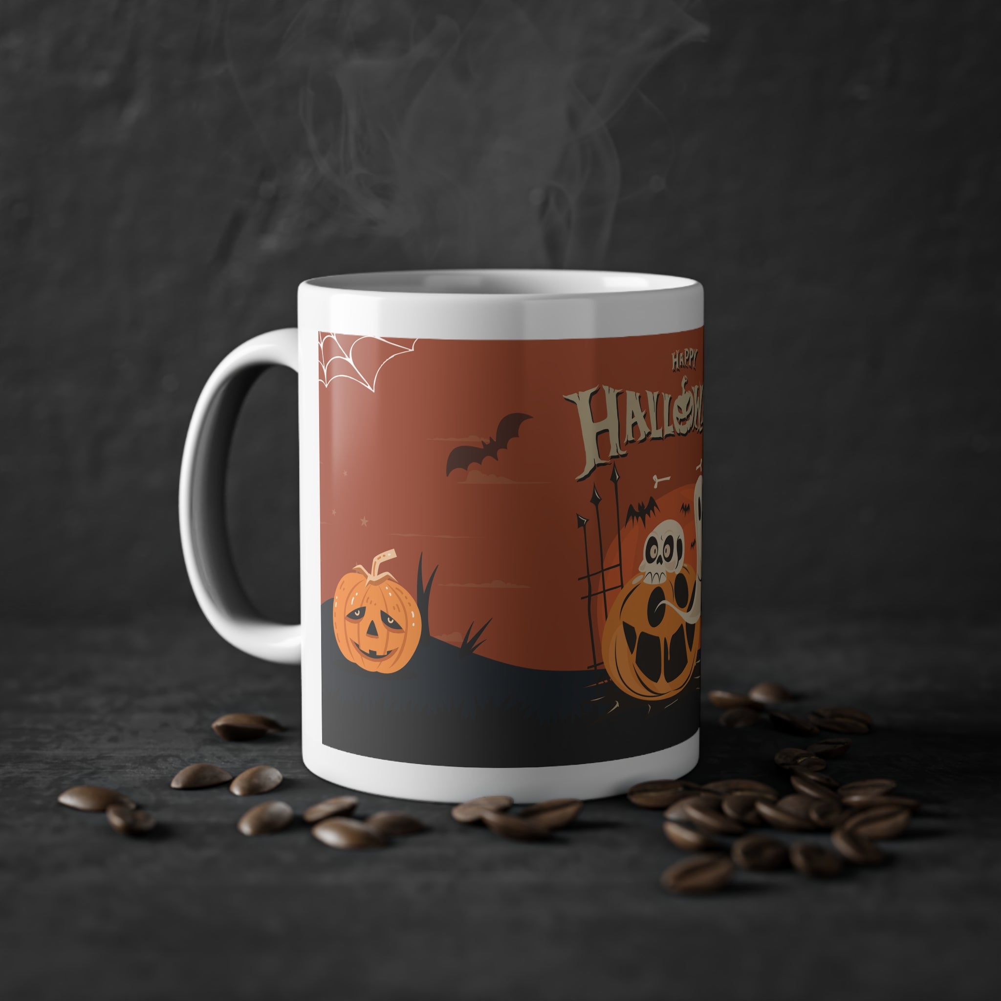 Happy Halloween with Pumpkin | Standard Mug