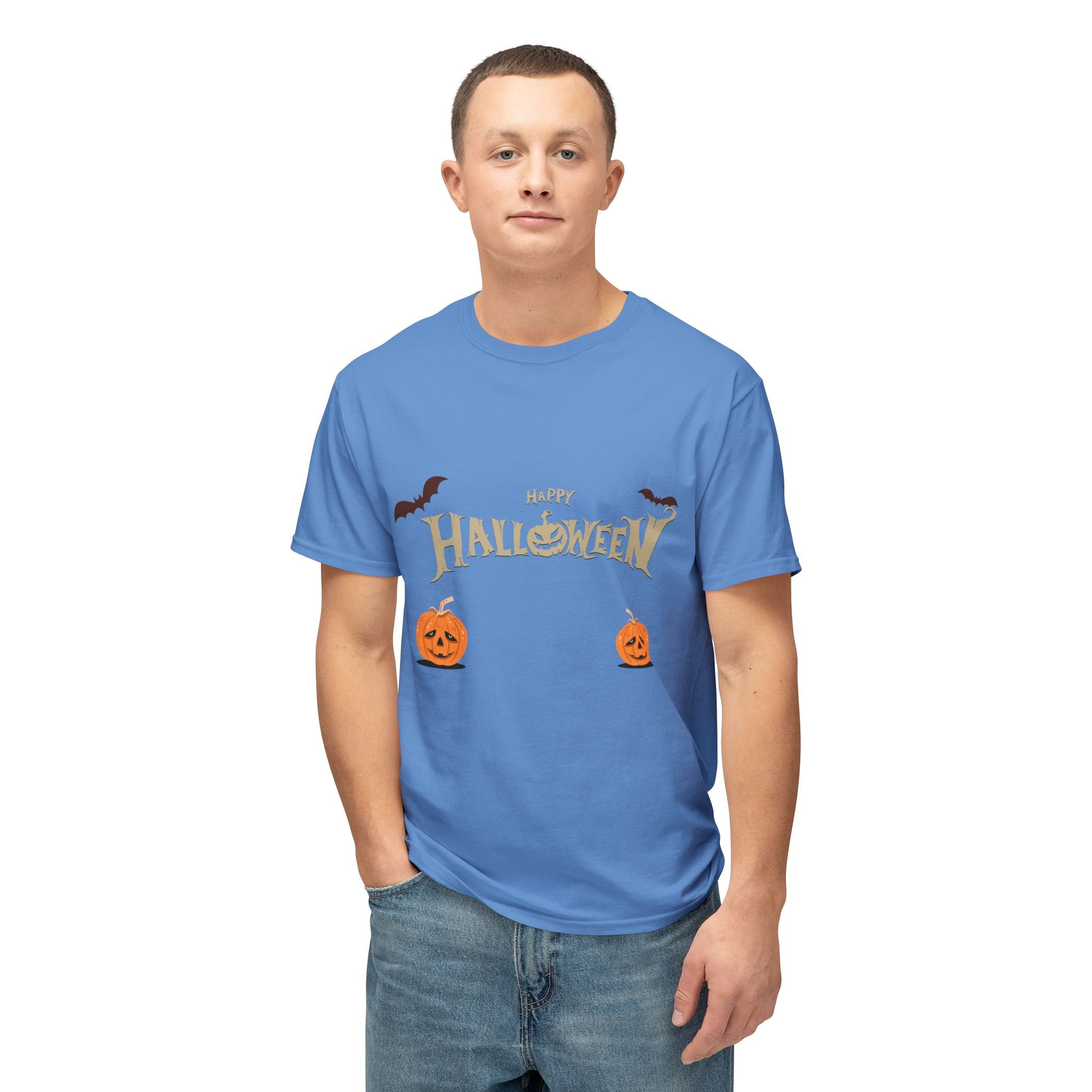Halloween with Pumpkins | Unisex HD Cotton™ T-shirt