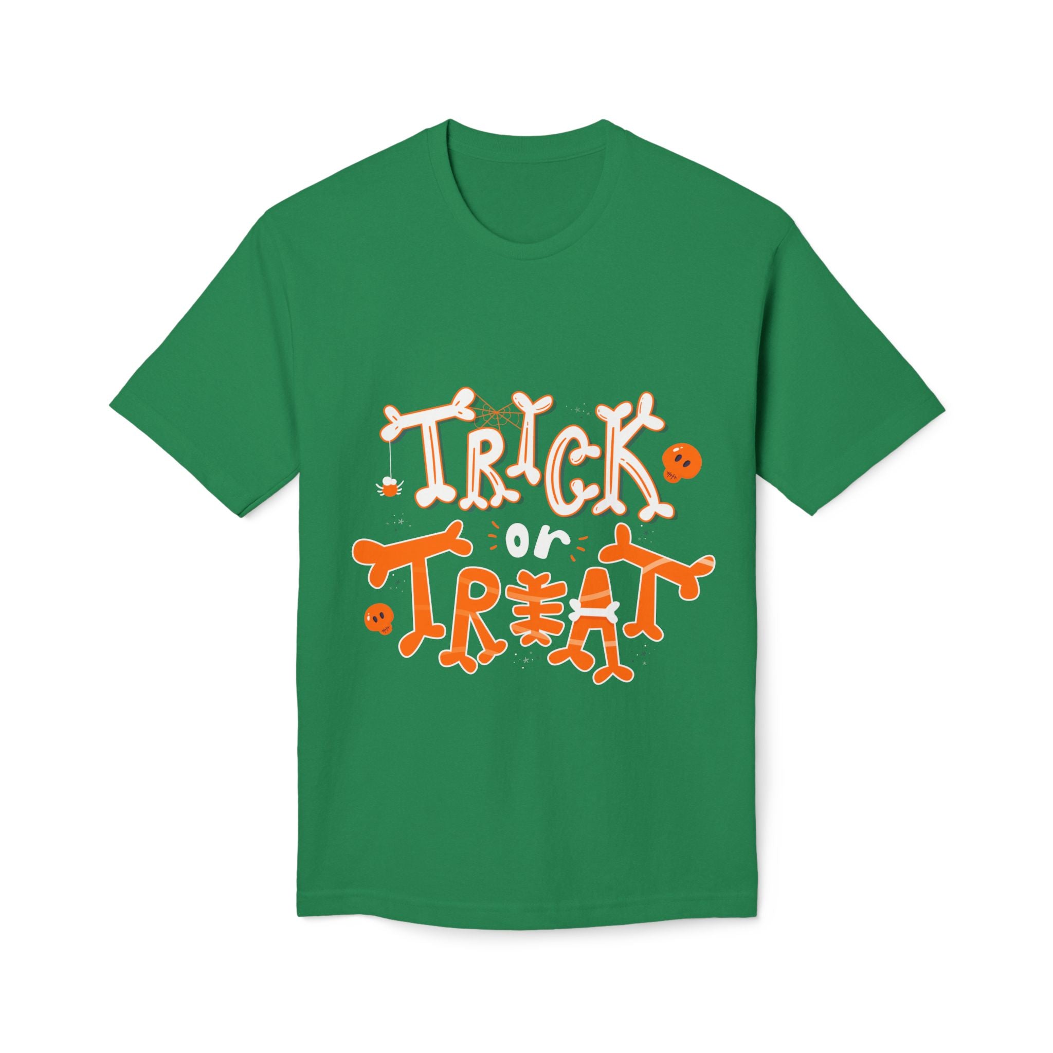 Halloween Trick or Treat | Unisex Midweight T-shirt, Made in US