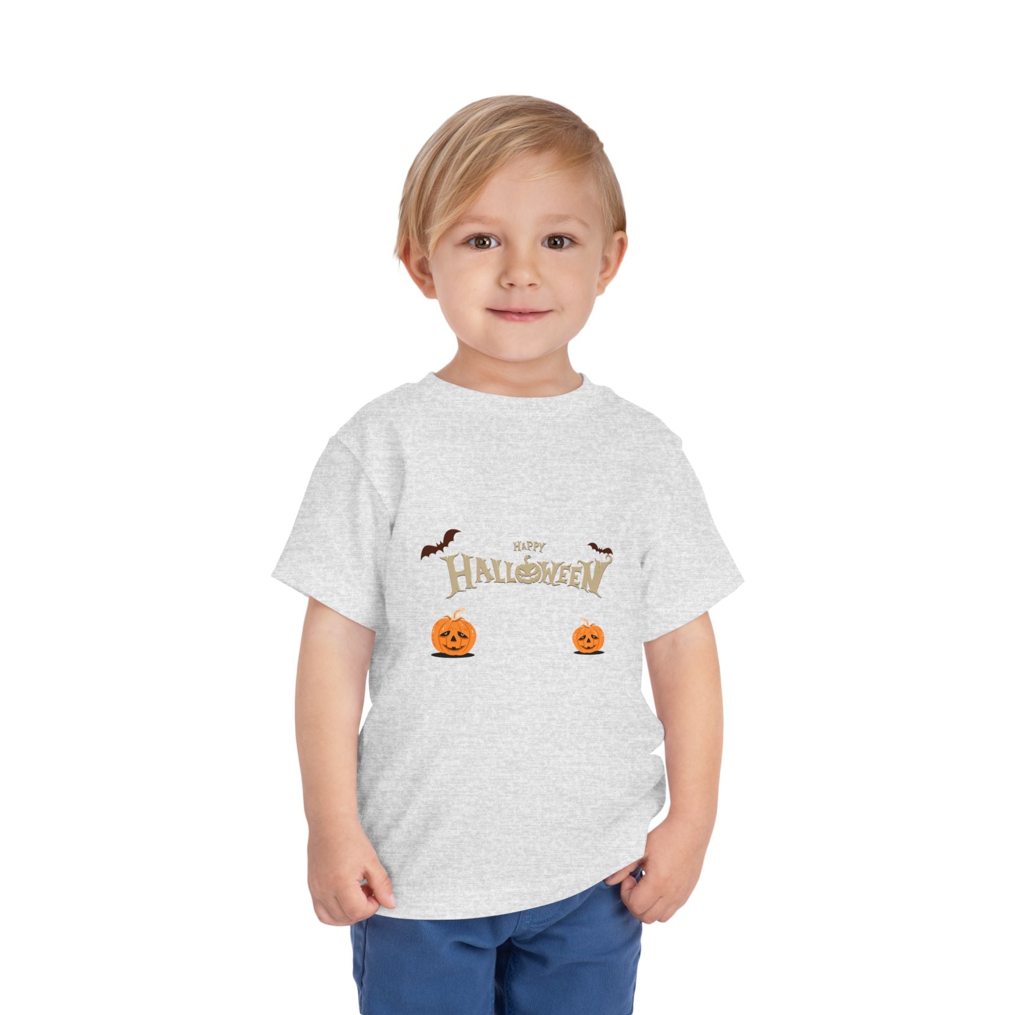 Halloween with Pumpkins | Toddler Short Sleeve Tee