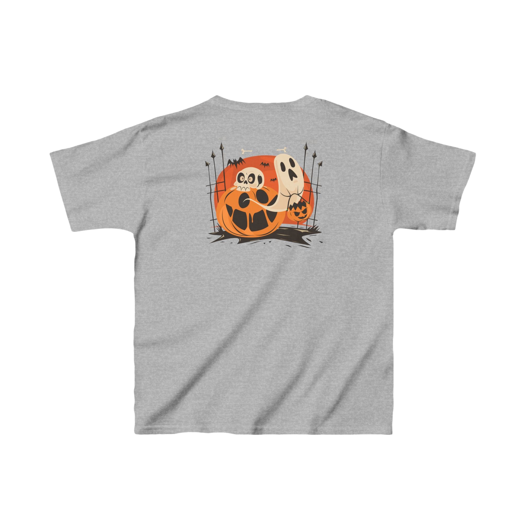 Halloween with Pumpkins | Kids Heavy Cotton Tee
