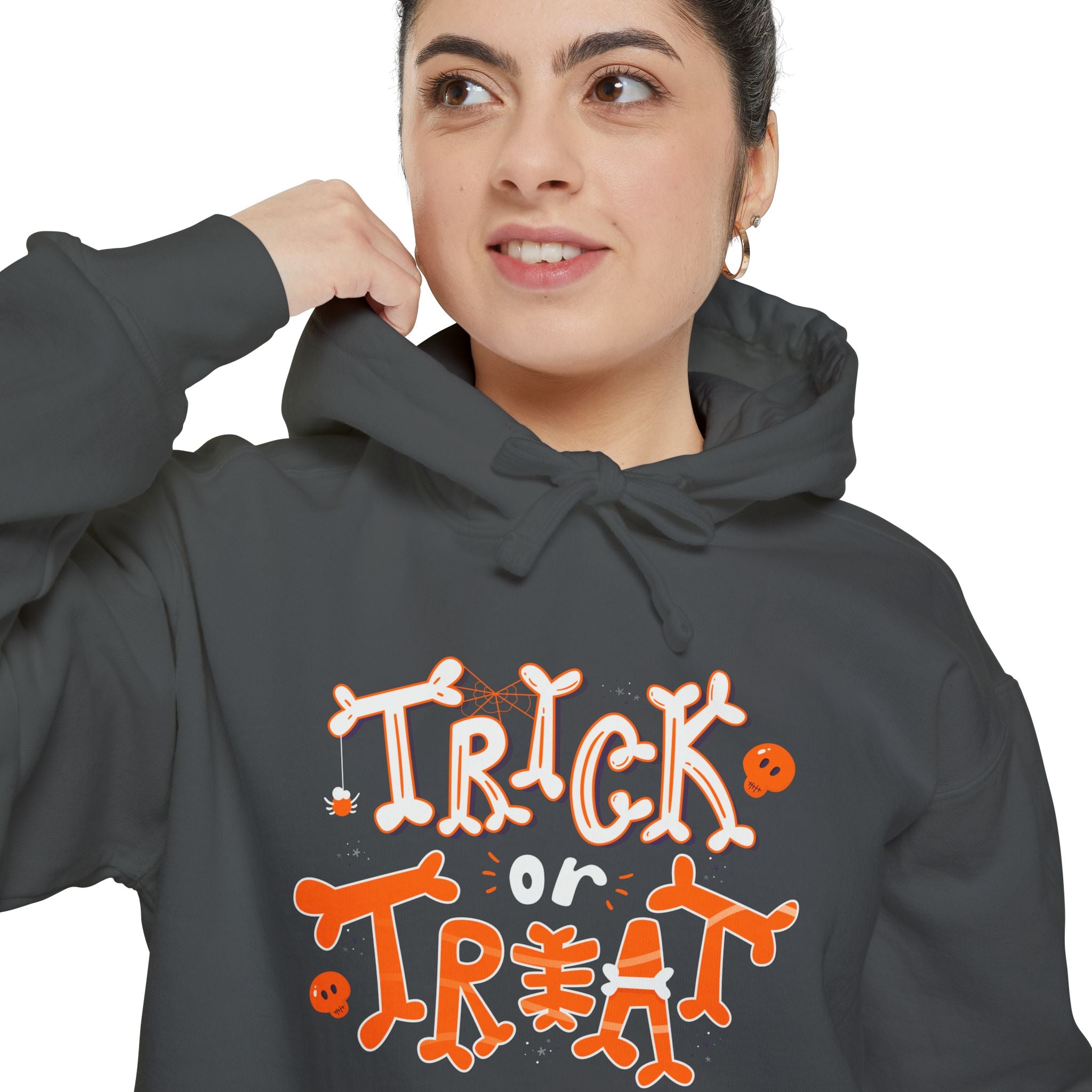 Halloween Trick or Treat | Unisex Garment-Dyed Hoodie