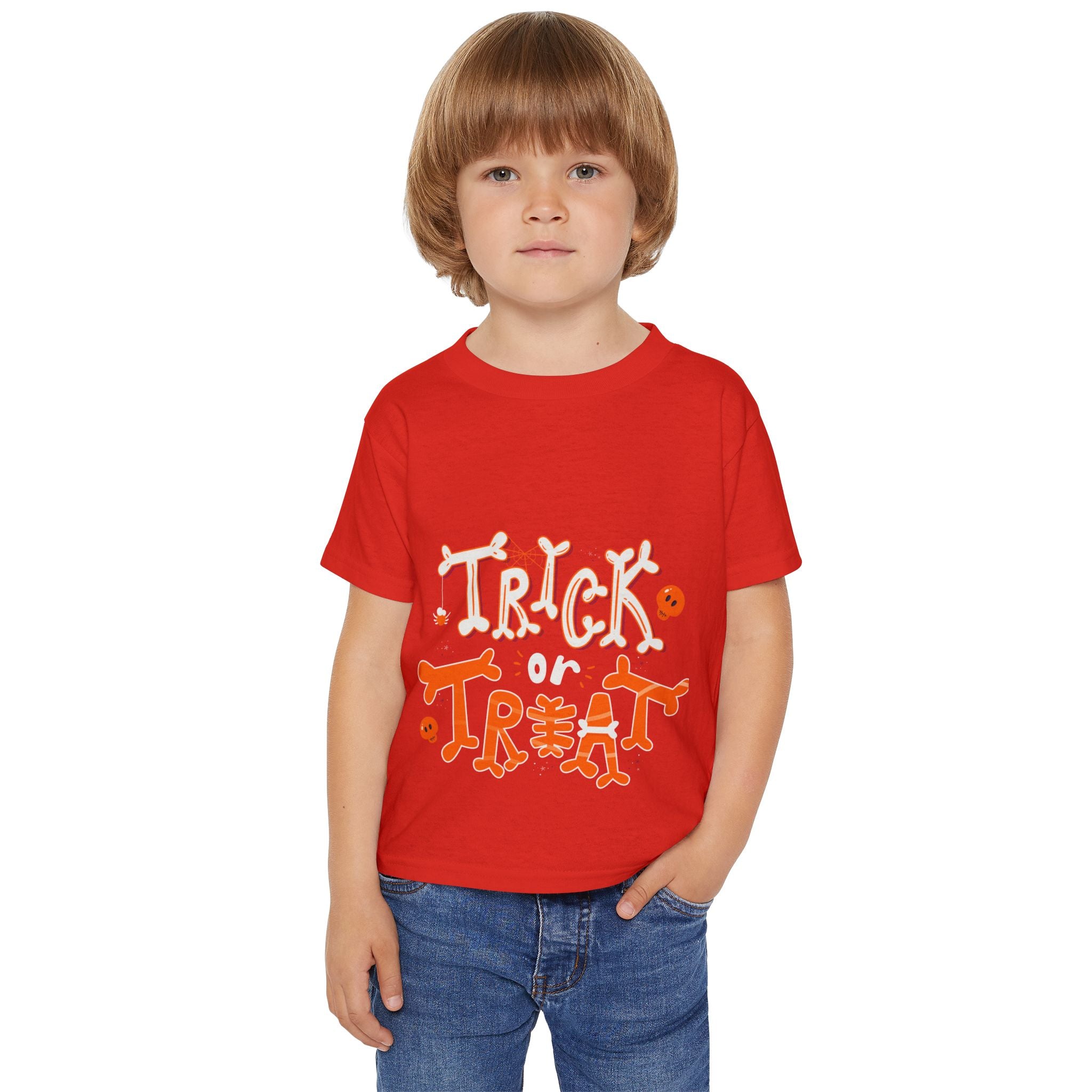 Halloween Trick or Treat | Heavy Cotton Toddler T-shirt