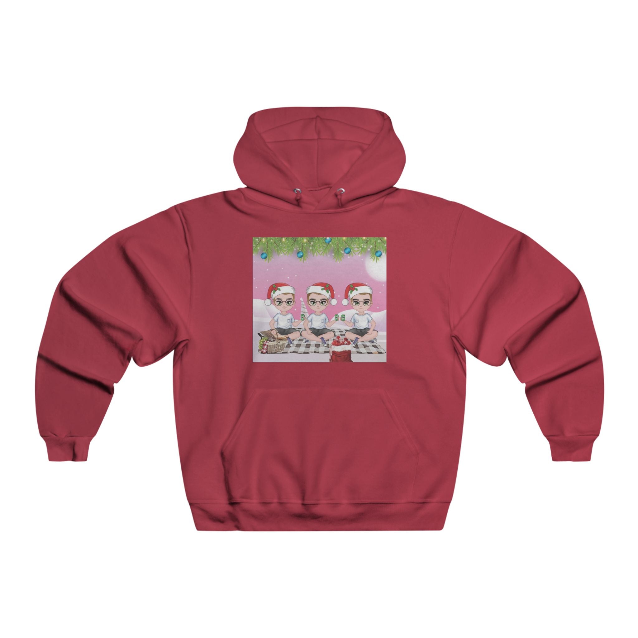 Christmas Friends | Men's NUBLEND® Hooded Sweatshirt