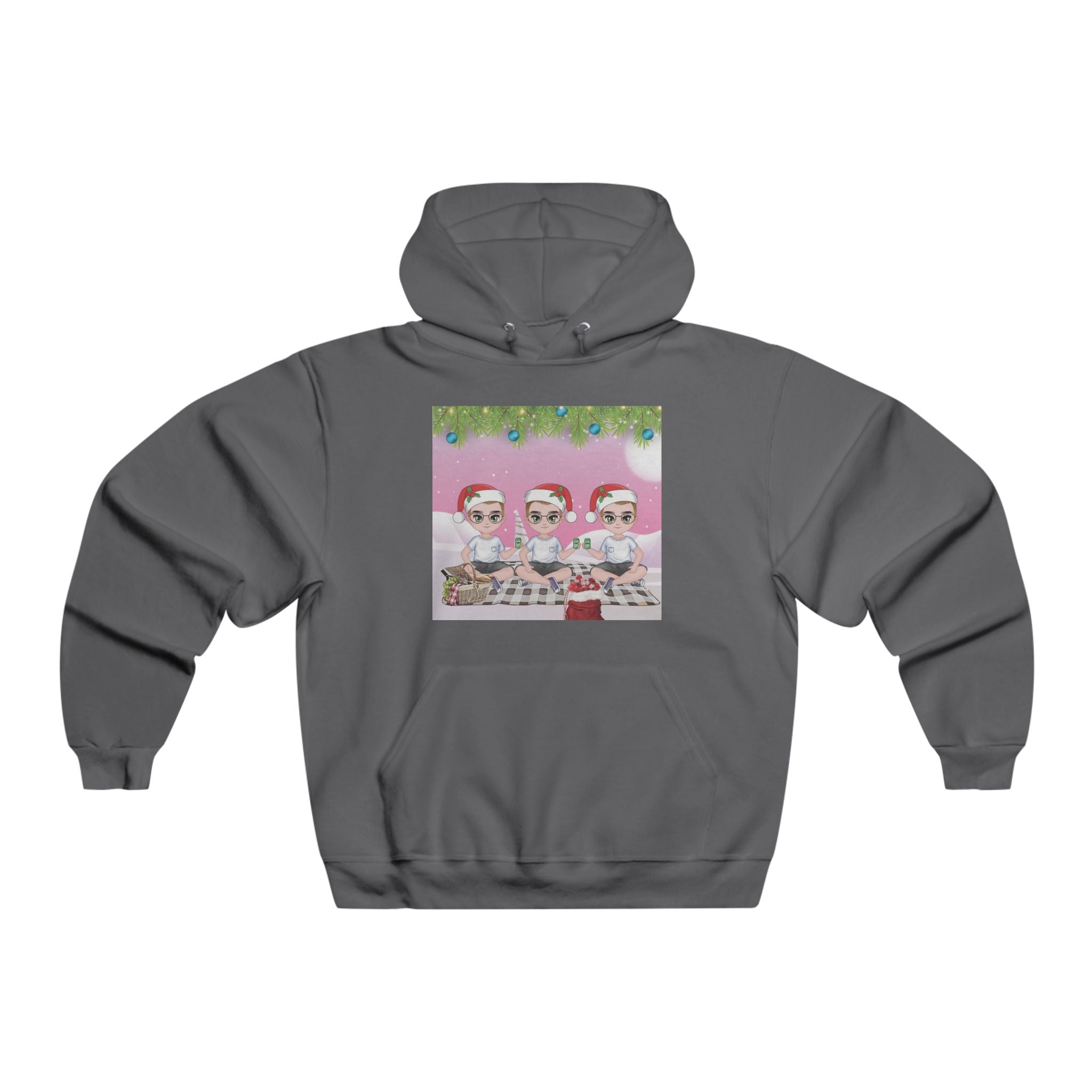 Christmas Friends | Men's NUBLEND® Hooded Sweatshirt