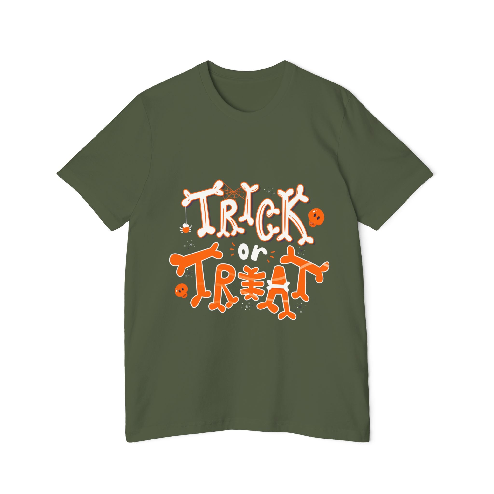 Halloween Trick or Treat | USA-Made Unisex Short-Sleeve Jersey T-Shirt