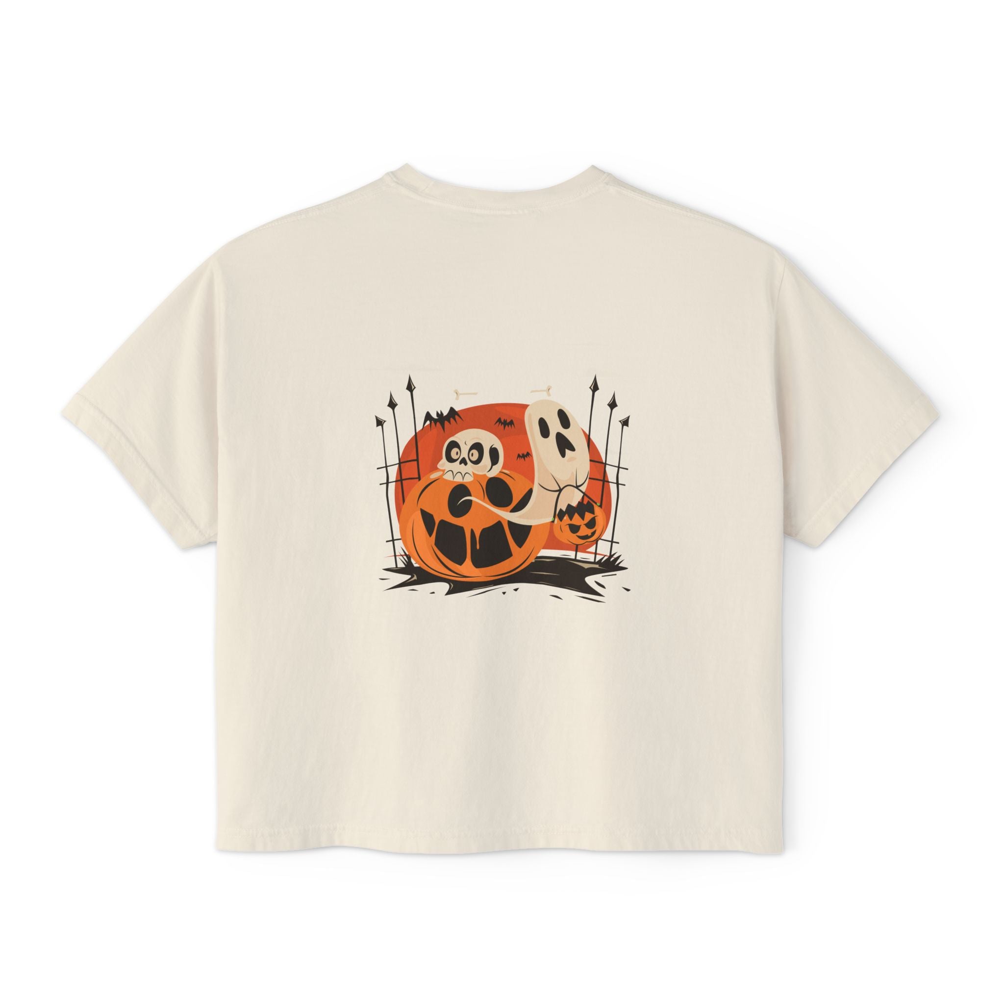 Halloween with Pumpkins | Women's Boxy Tee