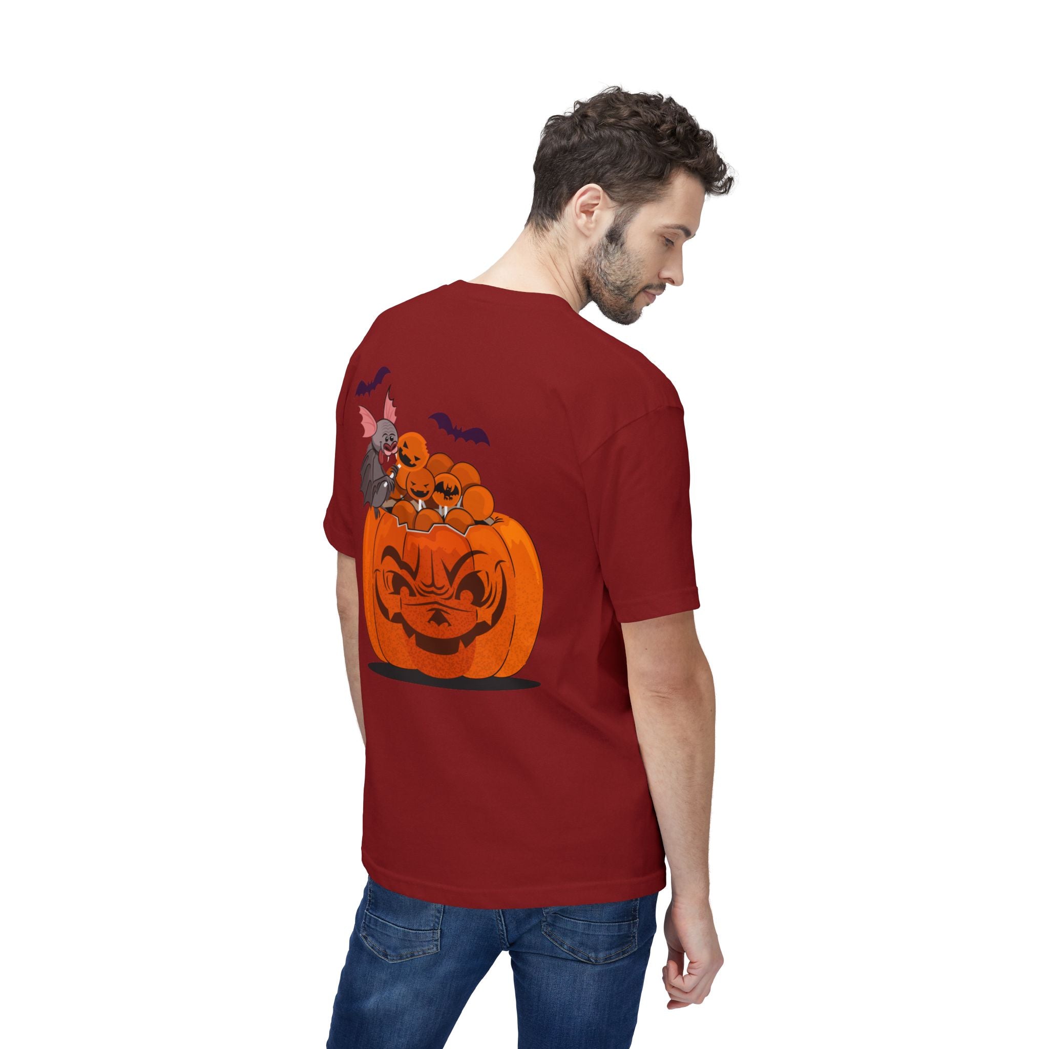 Halloween Trick or Treat | Unisex Midweight T-shirt, Made in US