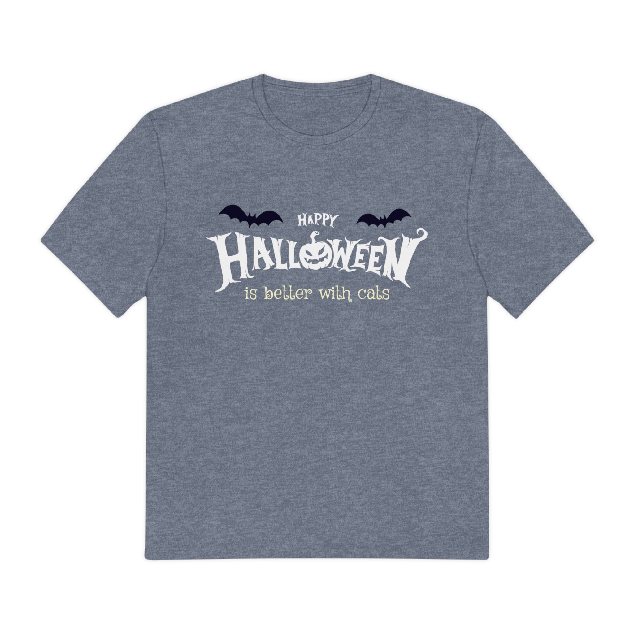 Halloween with Witch's Cats | Perfect Weight® Tee