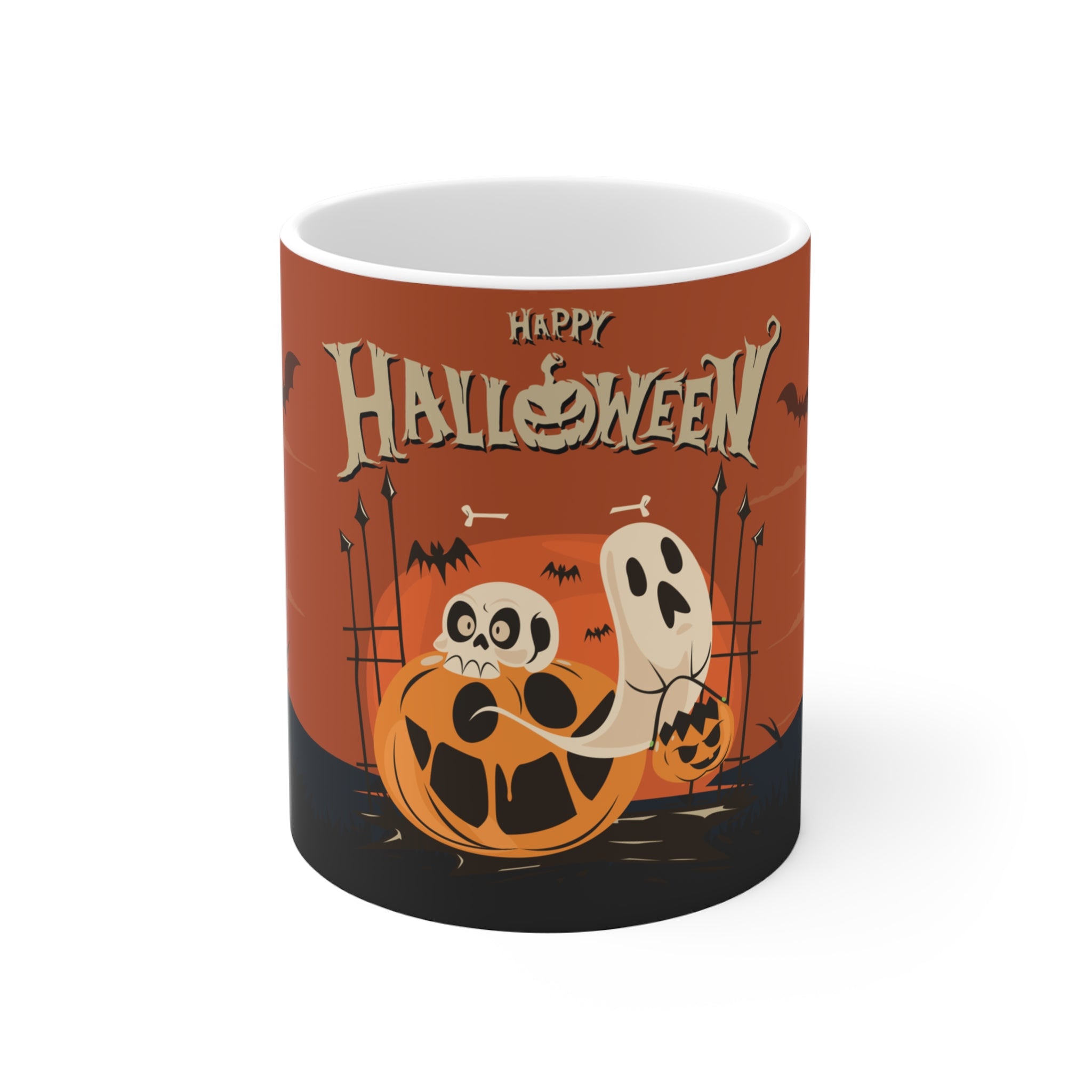 Happy Halloween with Pumpkin | Ceramic Mug