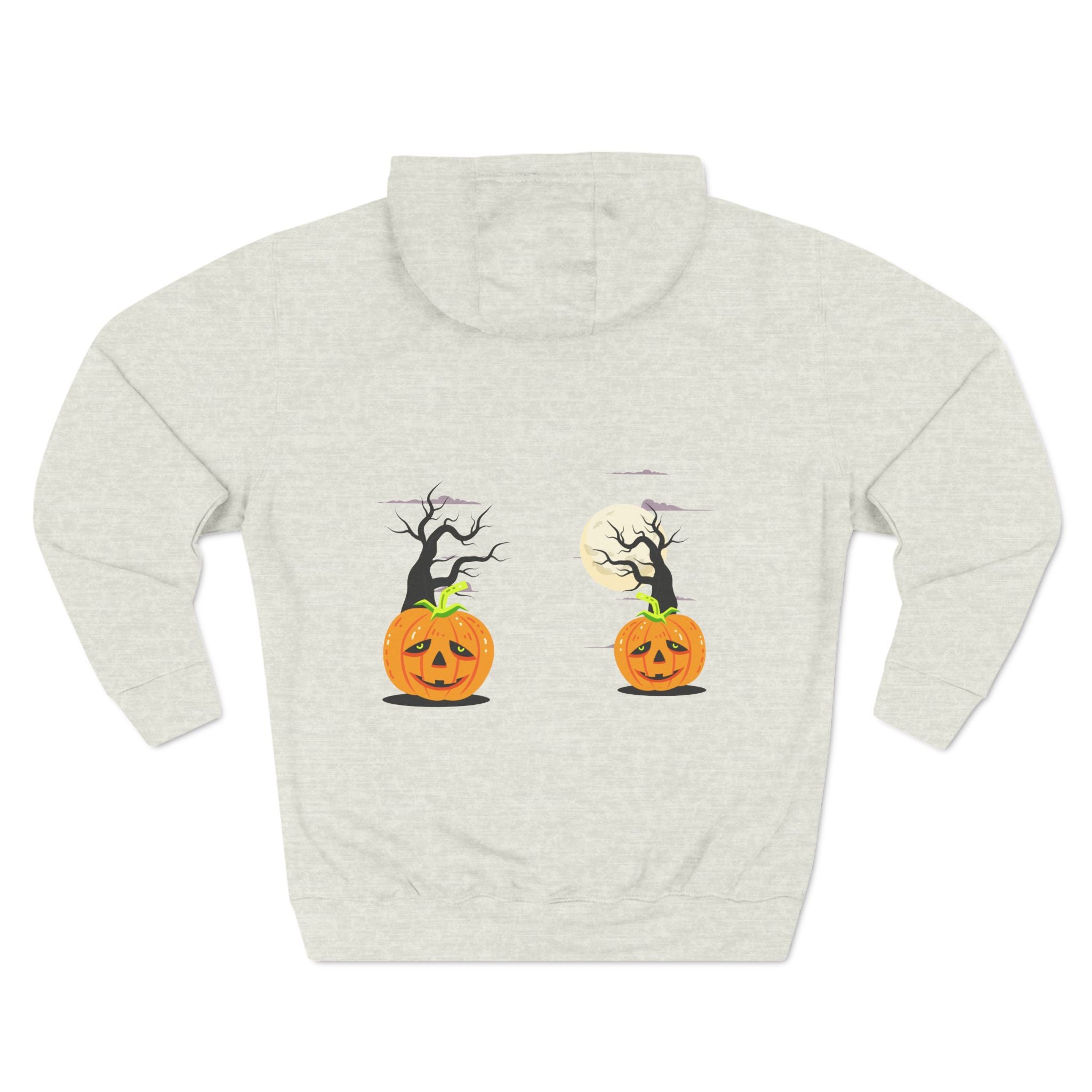 Halloween is Better with Cats | Three-Panel Fleece Hoodie