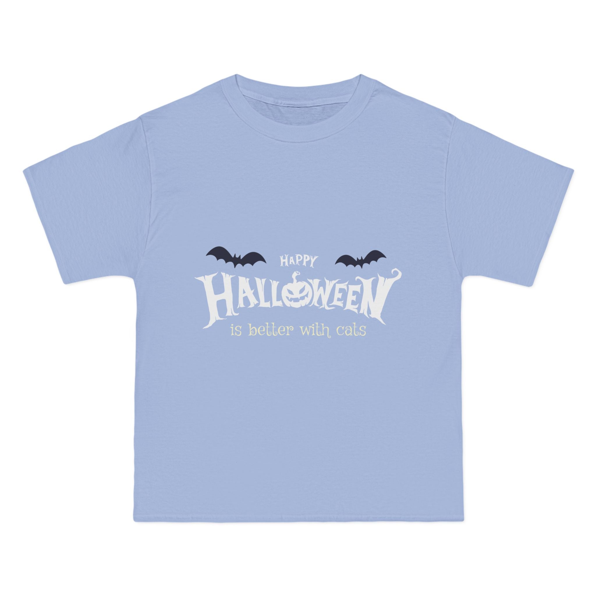 Halloween with Witch's Cats | Beefy-T®  Short-Sleeve T-Shirt