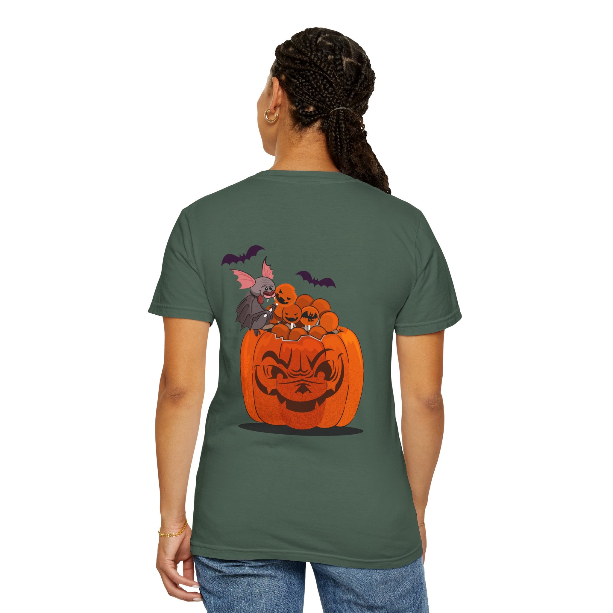 Halloween Trick or Treat  | Unisex Garment-Dyed T-shirt