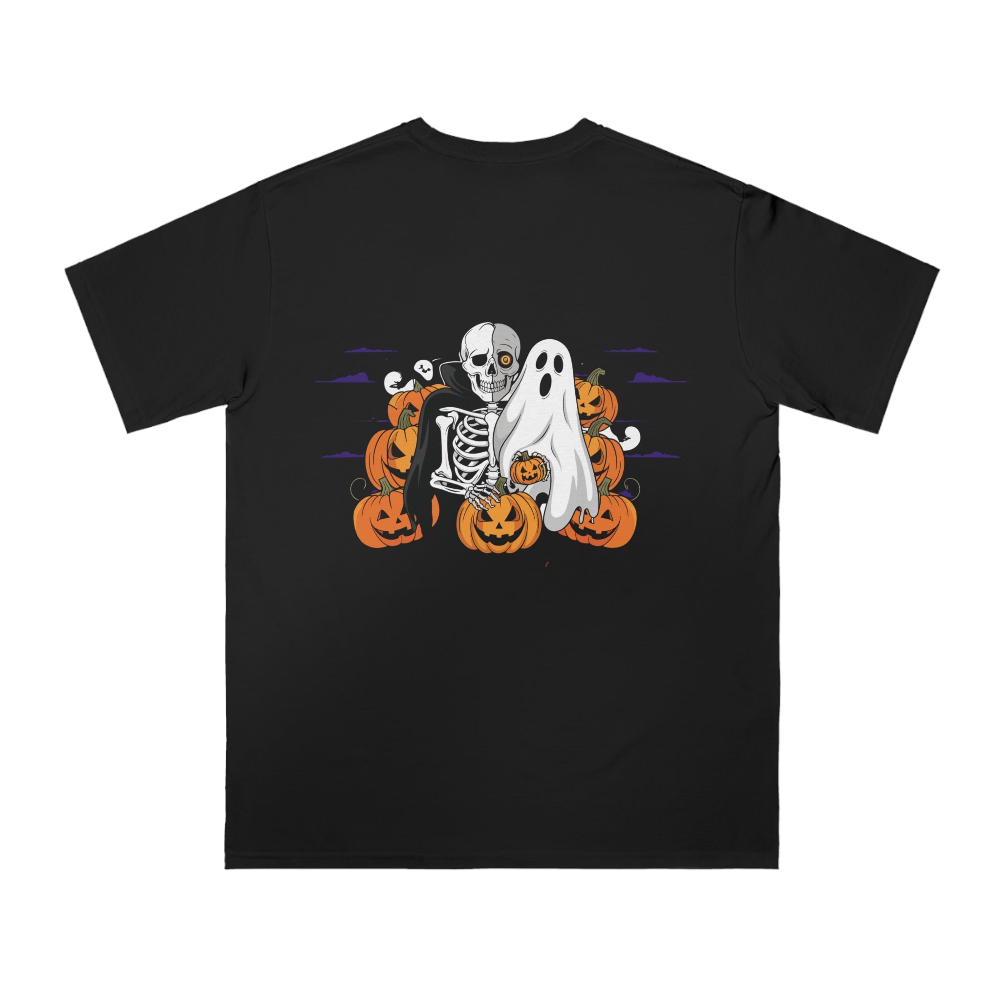 Halloween with Bats | Organic Unisex Classic T-Shirt