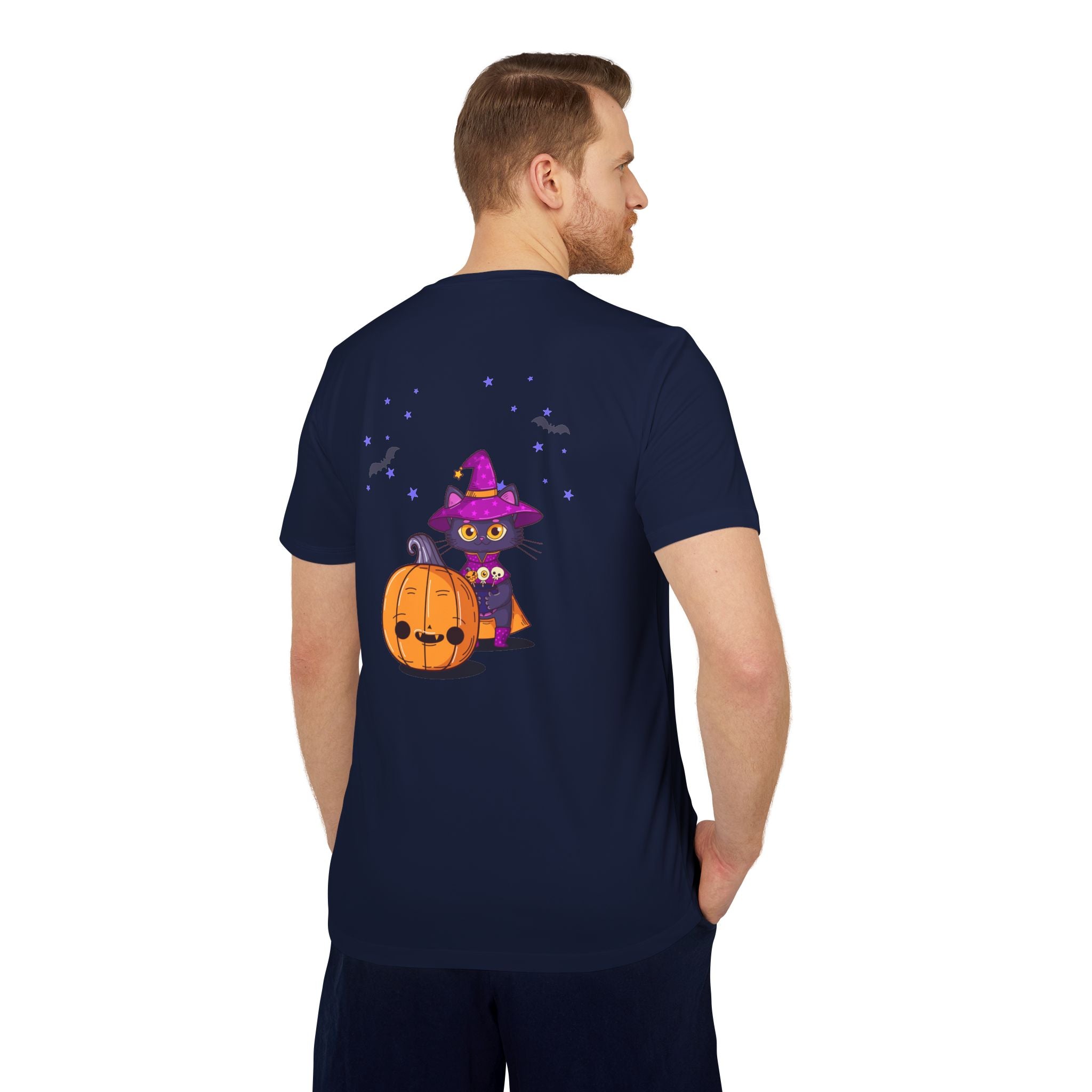 Halloween with Witch's Cats | adidas Unisex Sport T-shirt