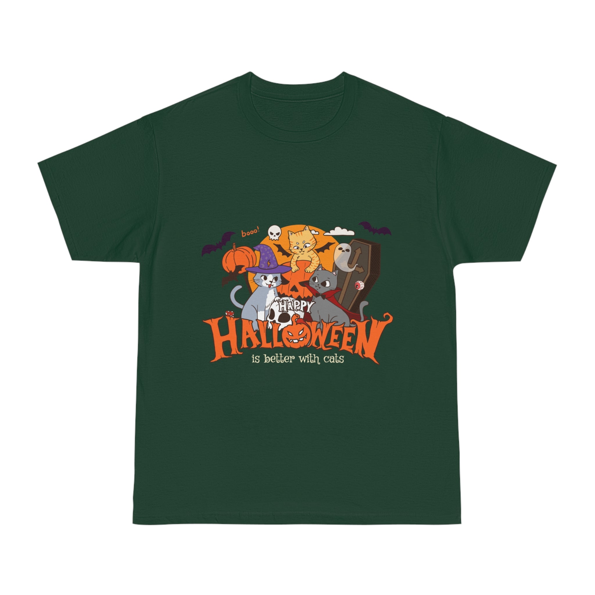 Halloween is Better with Cats | Unisex Hammer™ T-shirt