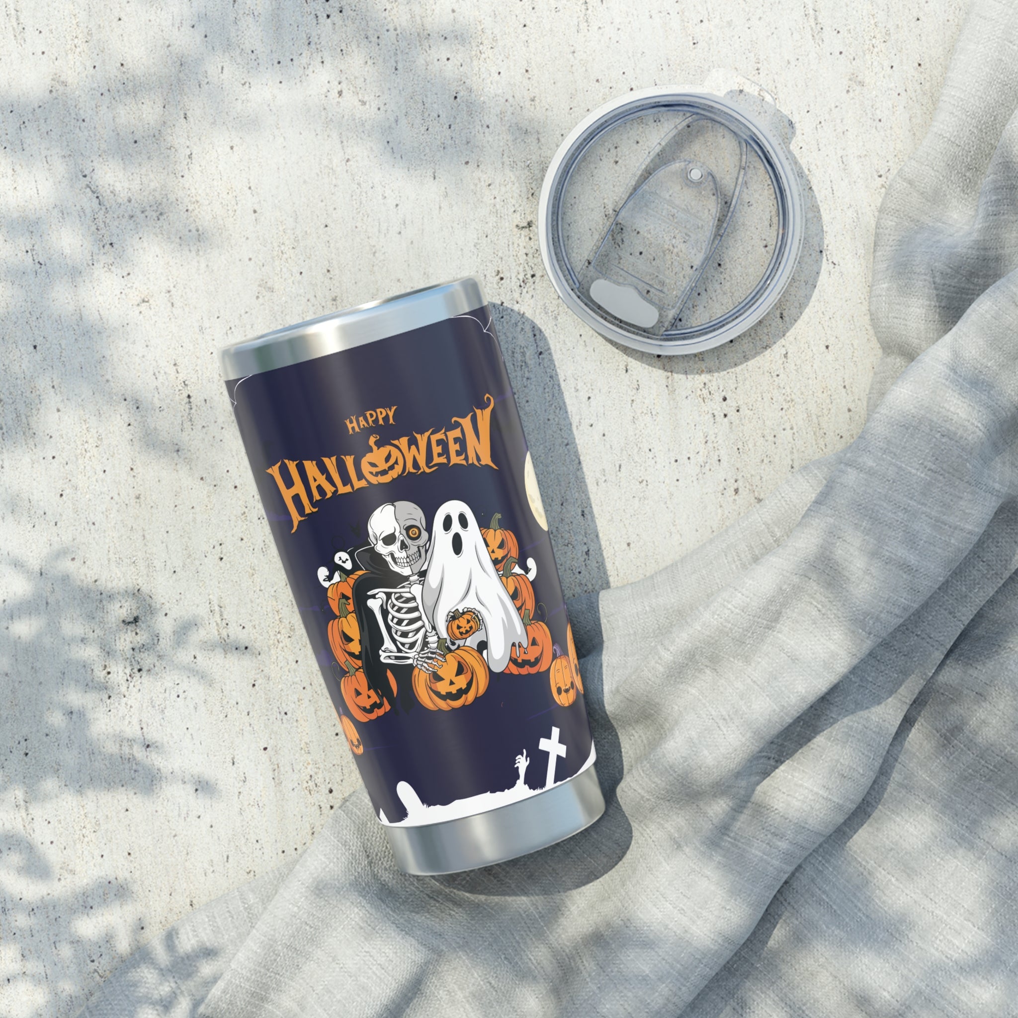 Halloween is Better with Skeleton | Vagabond Tumbler