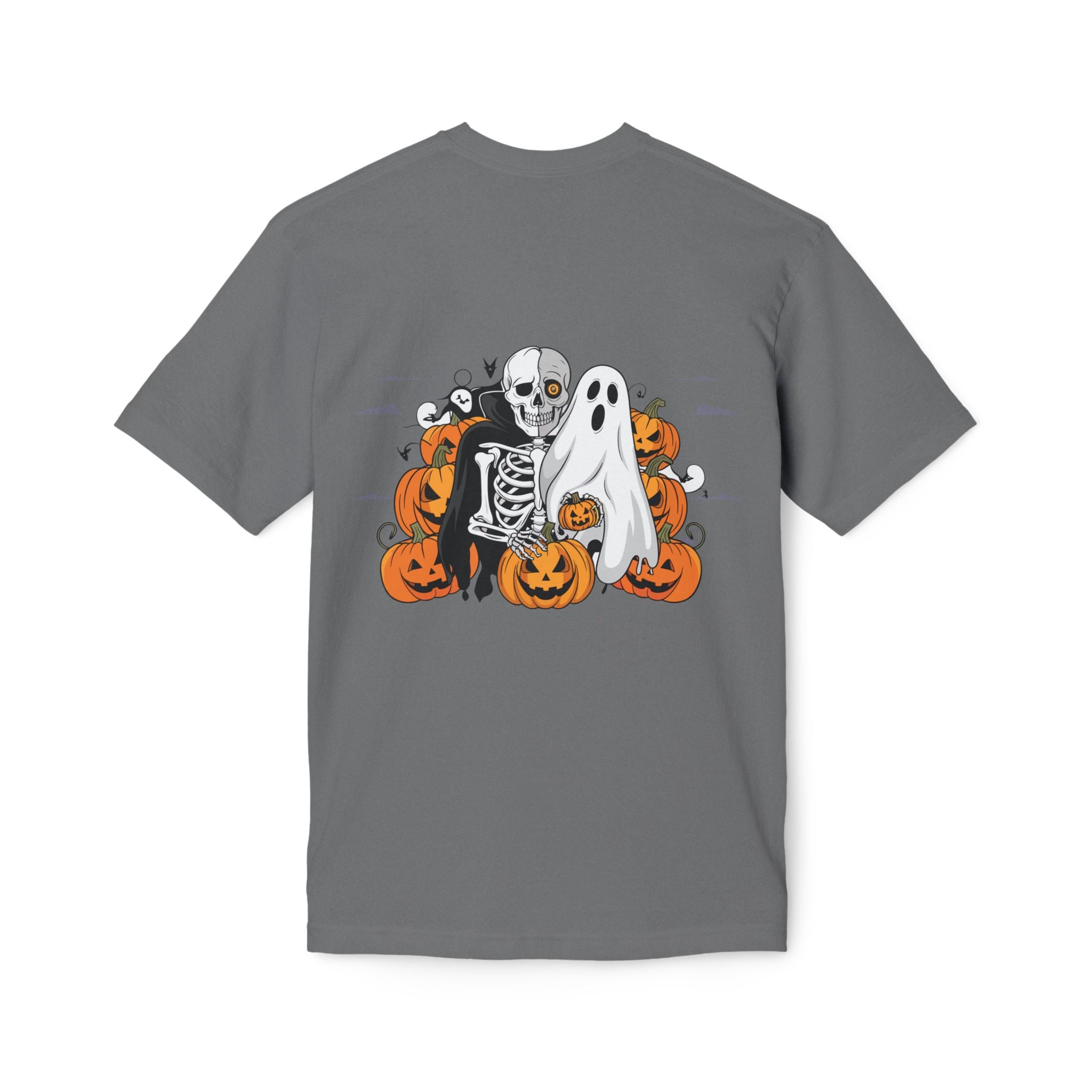 Halloween with Bats | Unisex Midweight T-shirt, Made in US