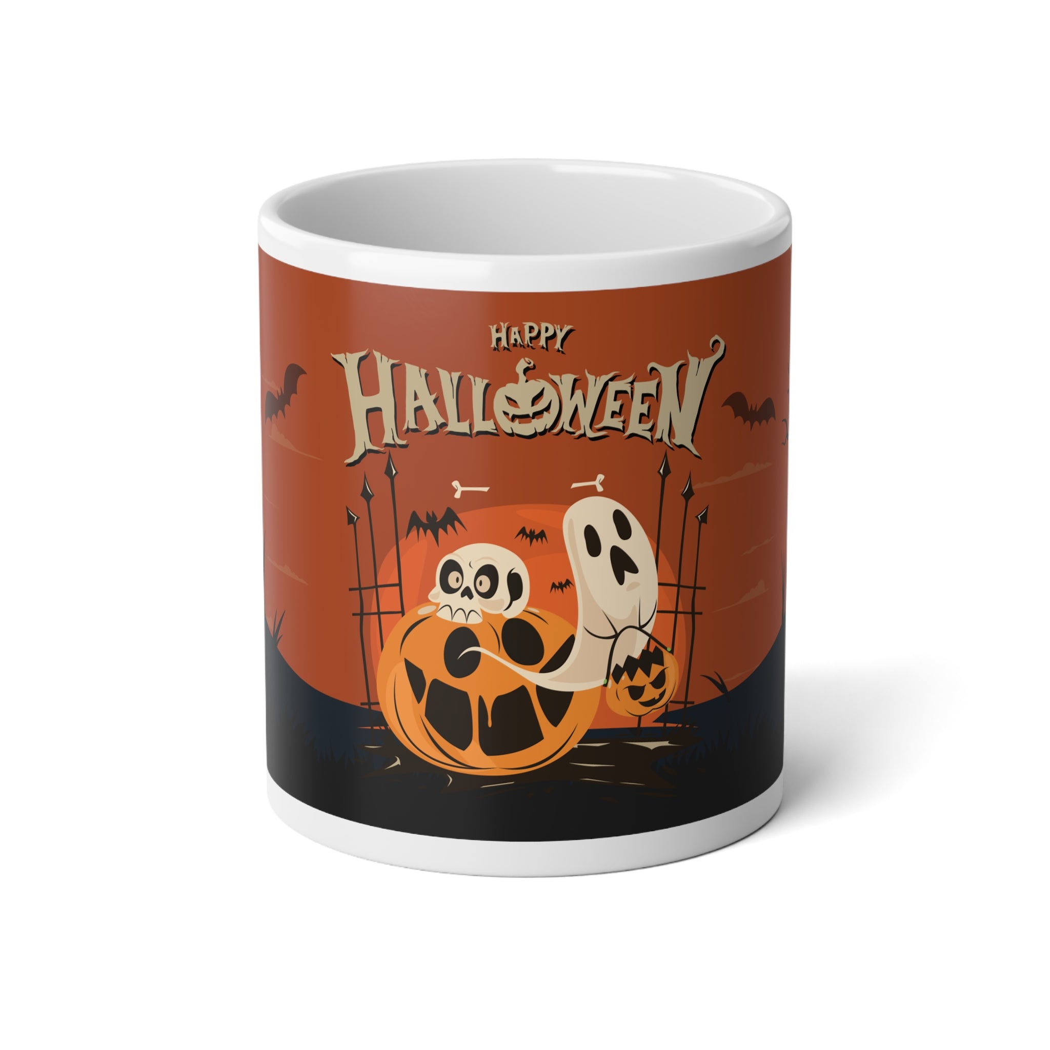 Happy Halloween with Pumpkin | Jumbo Mug