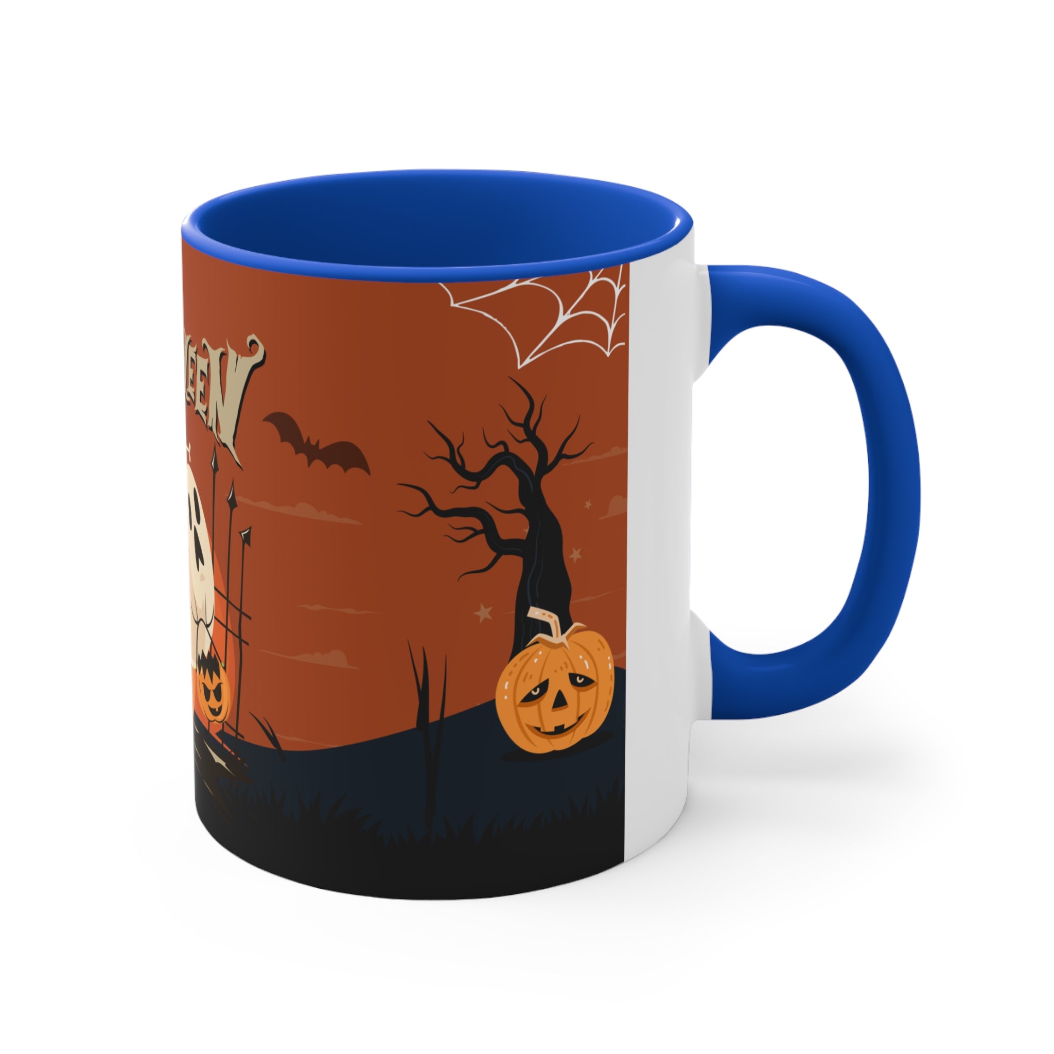 Happy Halloween with Pumpkin | Accent Mug