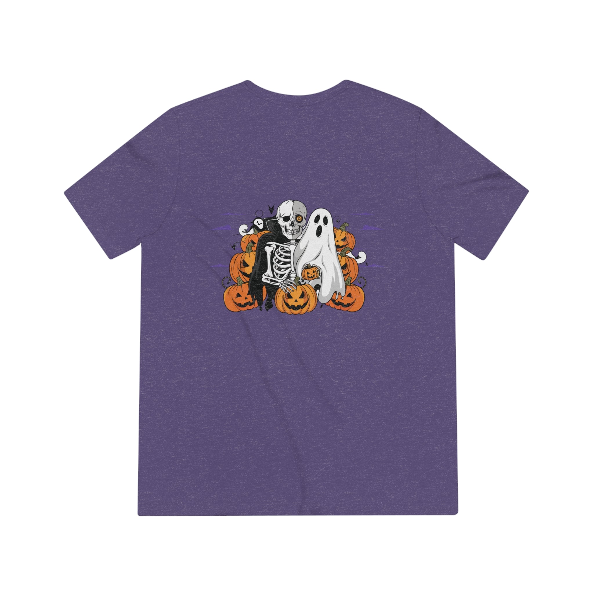 Halloween with Bats | Unisex Triblend Tee